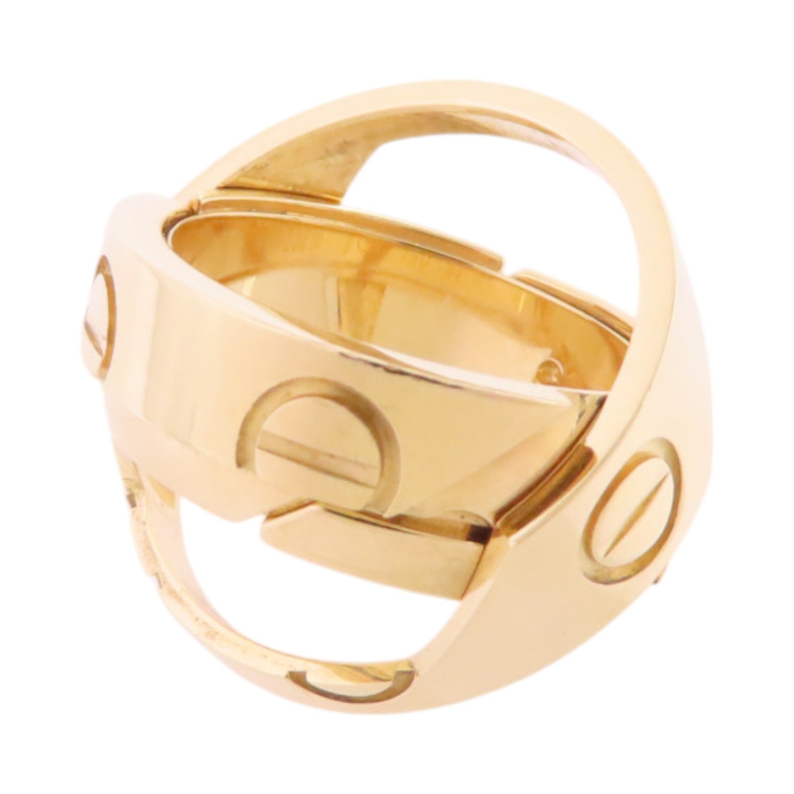 CARTIER 18K黃金Astro Love Ring戒指#53/US#6.25