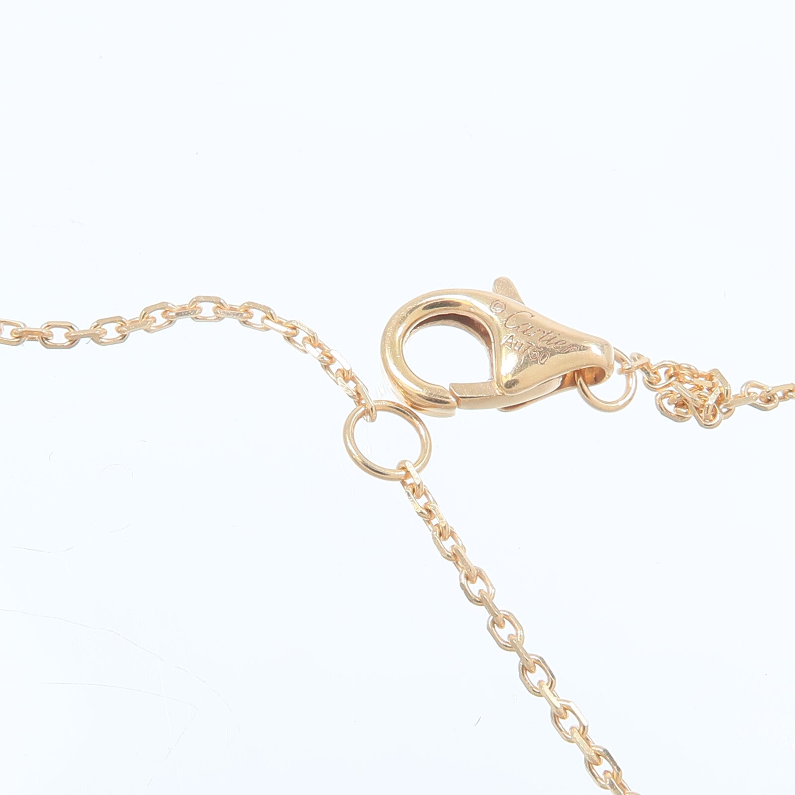 CARTIER 18K玫瑰金/黃金/白金Trinity Bracelet手鏈