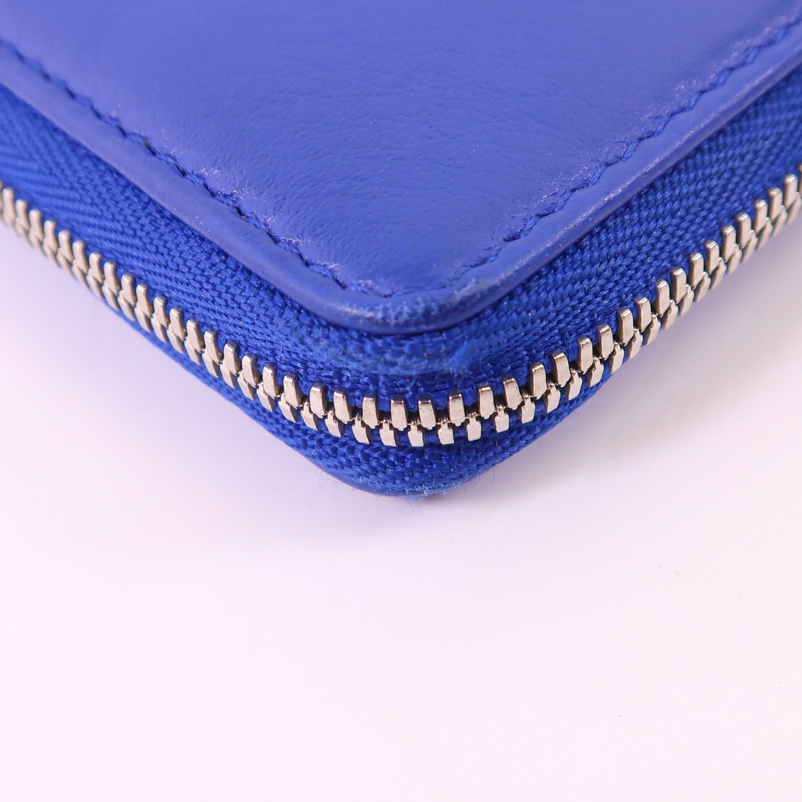 BALENCIAGA 牛皮皮革Zipper Long Wallet銀扣長錢包