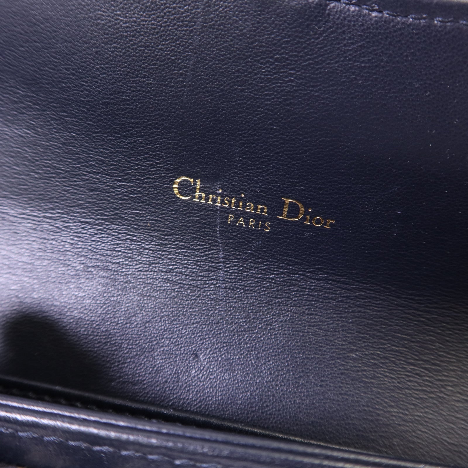 Dior 帆布Small Saddle Pouch金扣鏈帶肩背袋