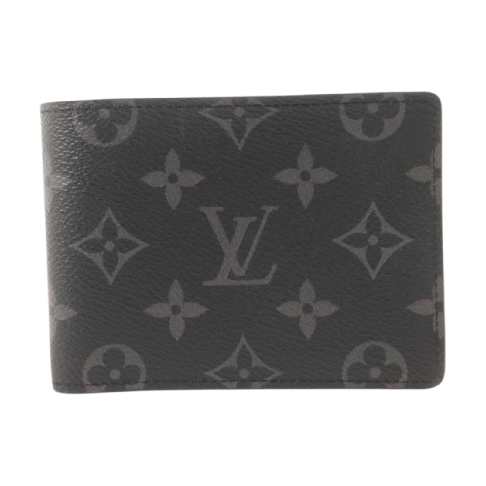 LOUIS VUITTON Monogram Eclipse Multiple錢包