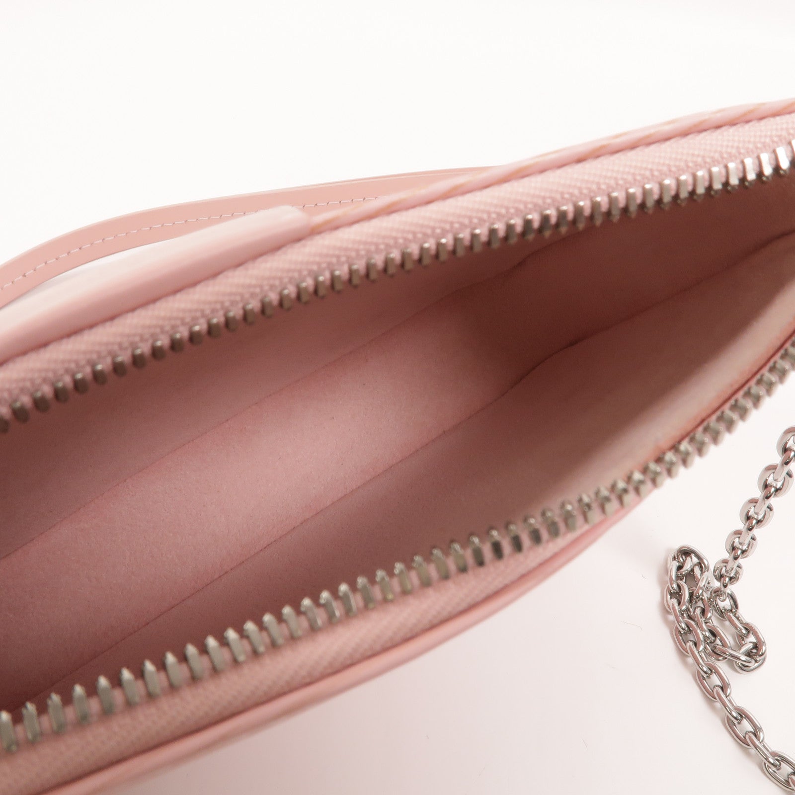 LOUIS VUITTON Epi Easy Pouch Strap鏈帶肩背袋