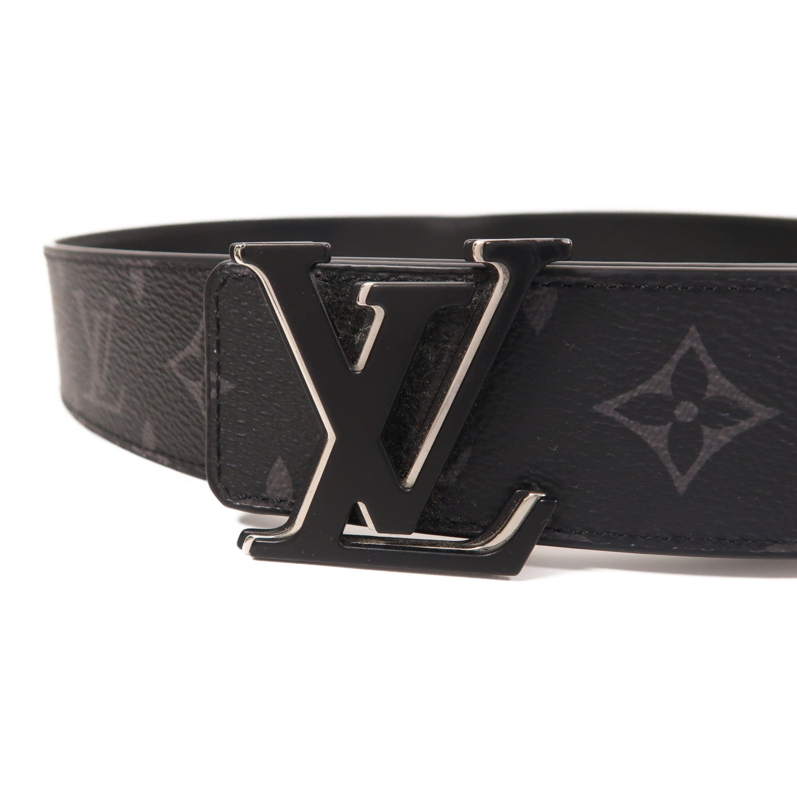 LOUIS VUITTON Monogram Eclipse Optic 40mm Reversible Belt皮帶