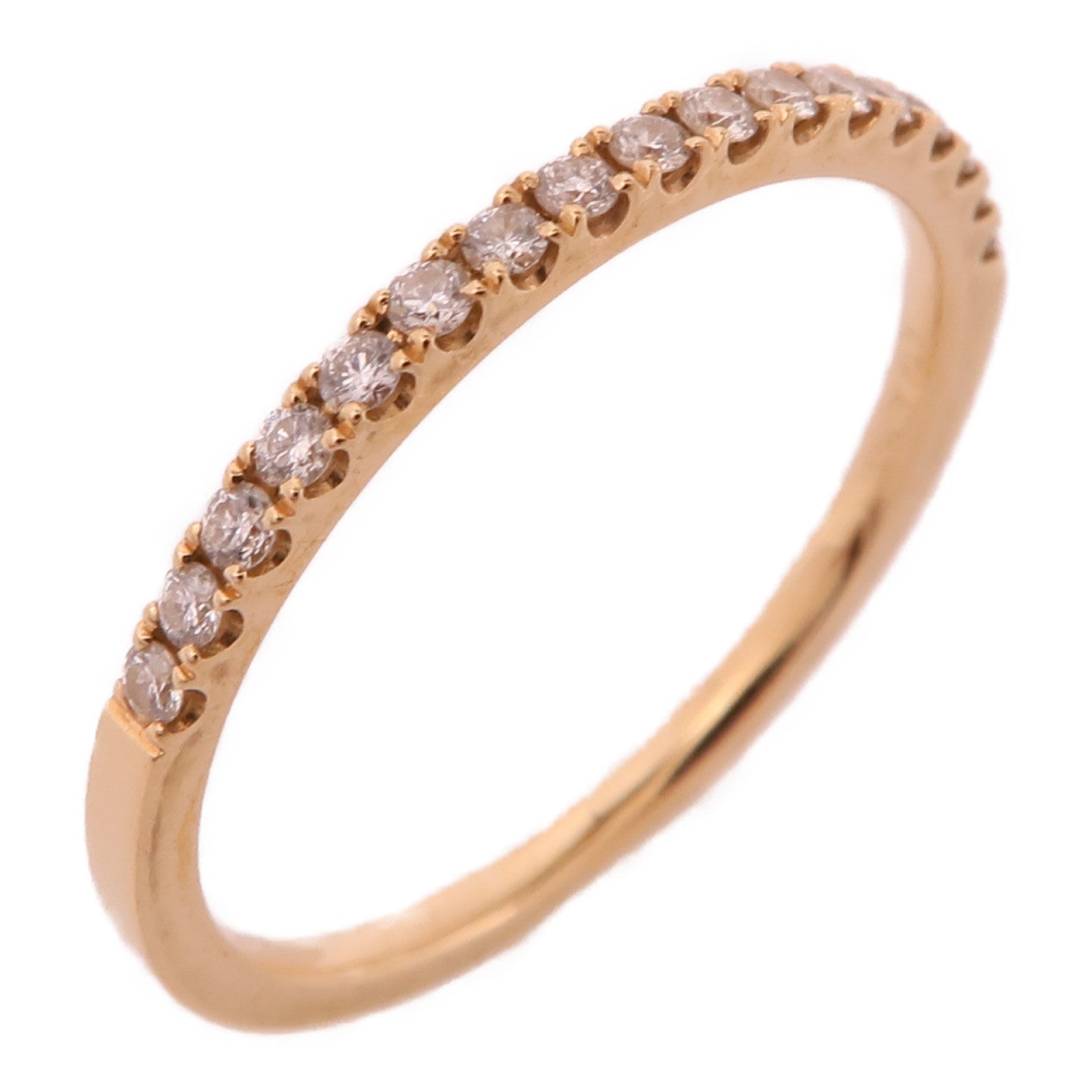 JEWELRY 18K玫瑰金Diamond Ring鑽石戒指US#7.75