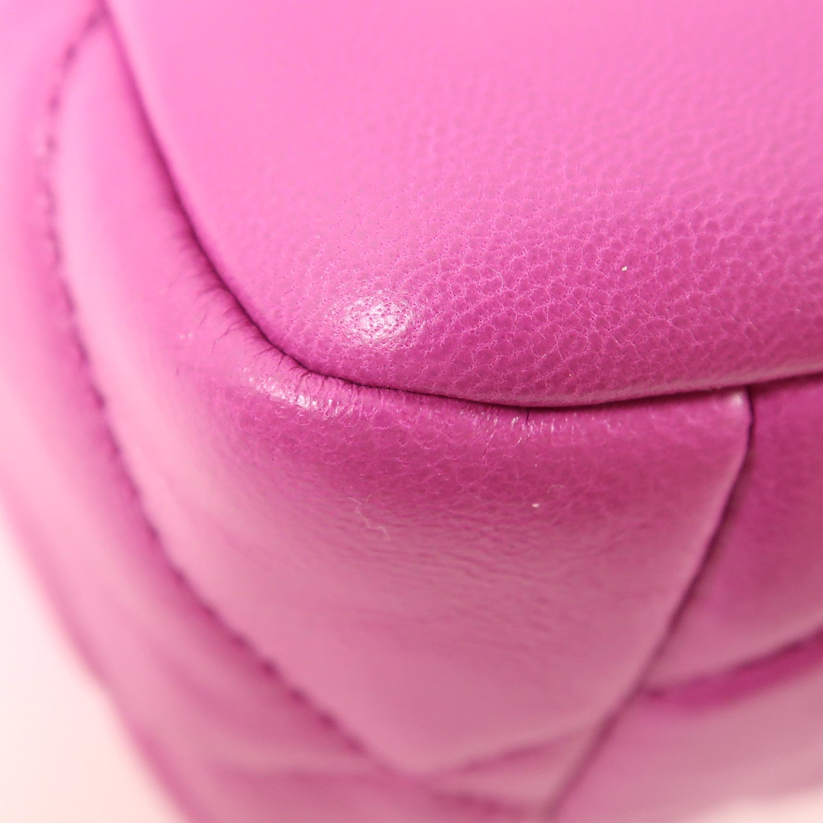 CHANEL 羊皮皮革C19鏈帶手挽肩背兩用袋