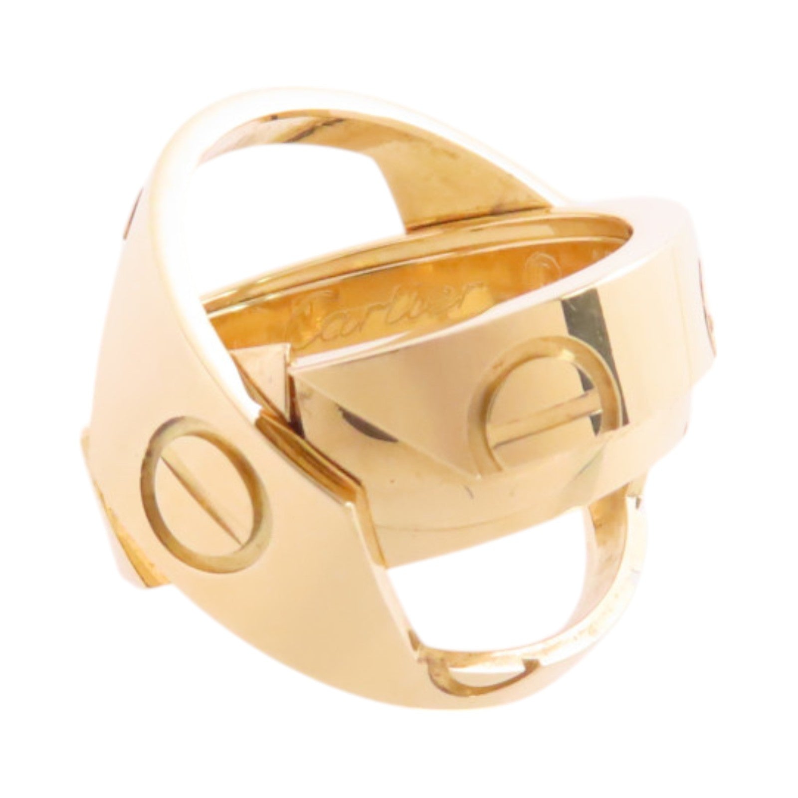 CARTIER 18K黃金Astro Love Ring戒指#53/US#6.25