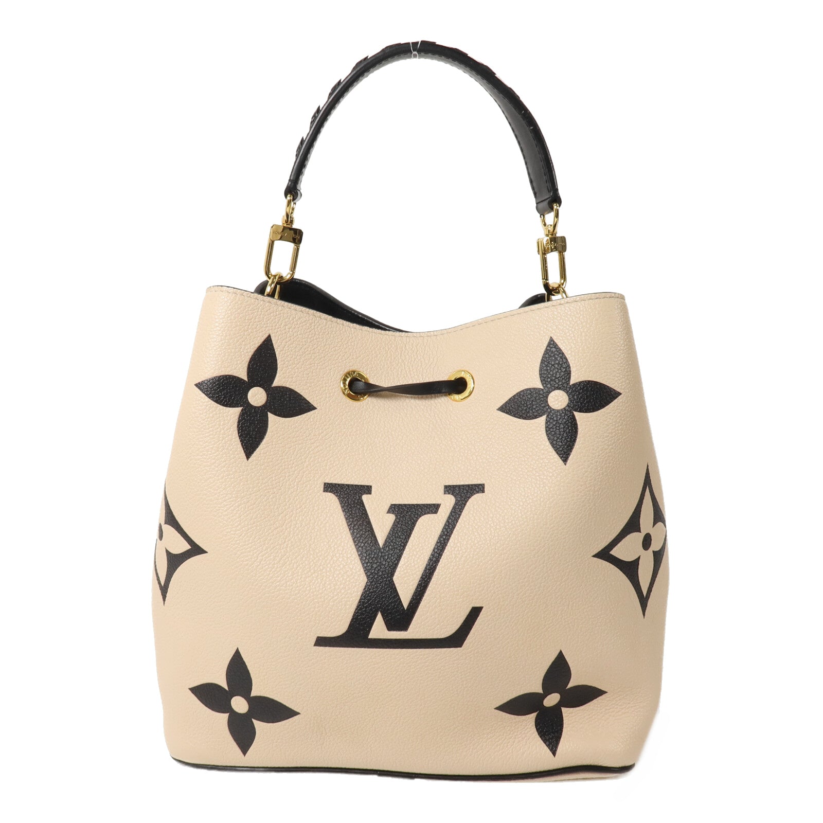 LOUIS VUITTON Monogram Giant/Monogram Empreinte Crafty Neo Noe MM手挽肩背兩用袋