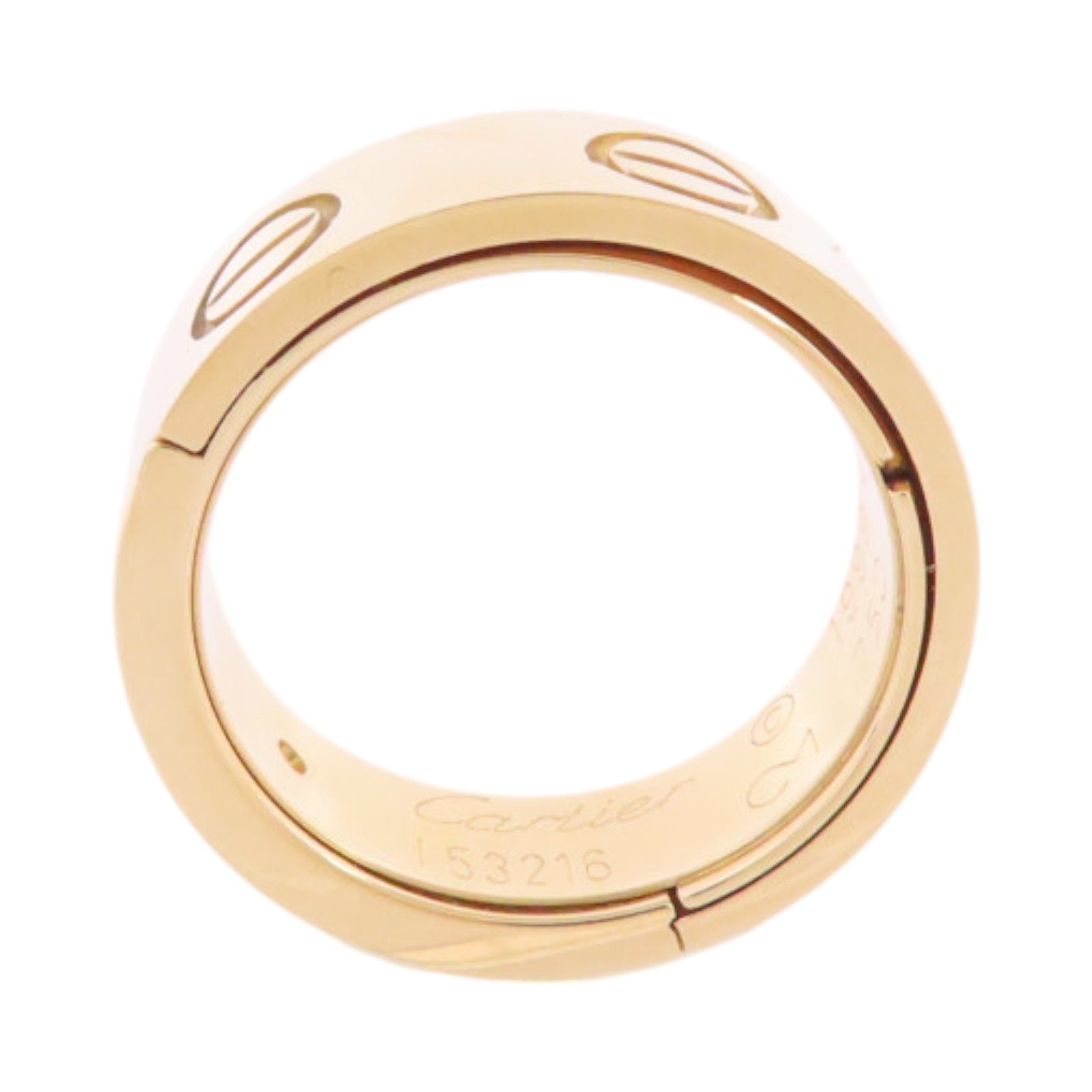 CARTIER 18K黃金Astro Love Ring戒指#53/US#6.25