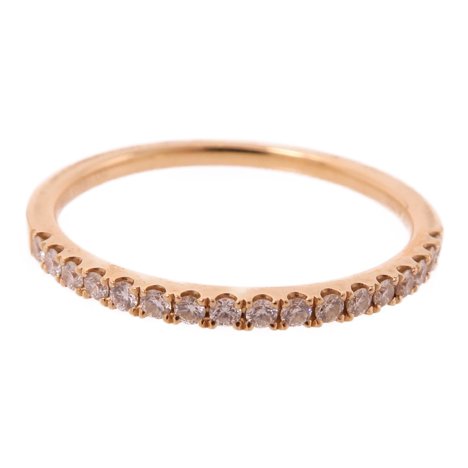 JEWELRY 18K玫瑰金Diamond Ring鑽石戒指US#7.75