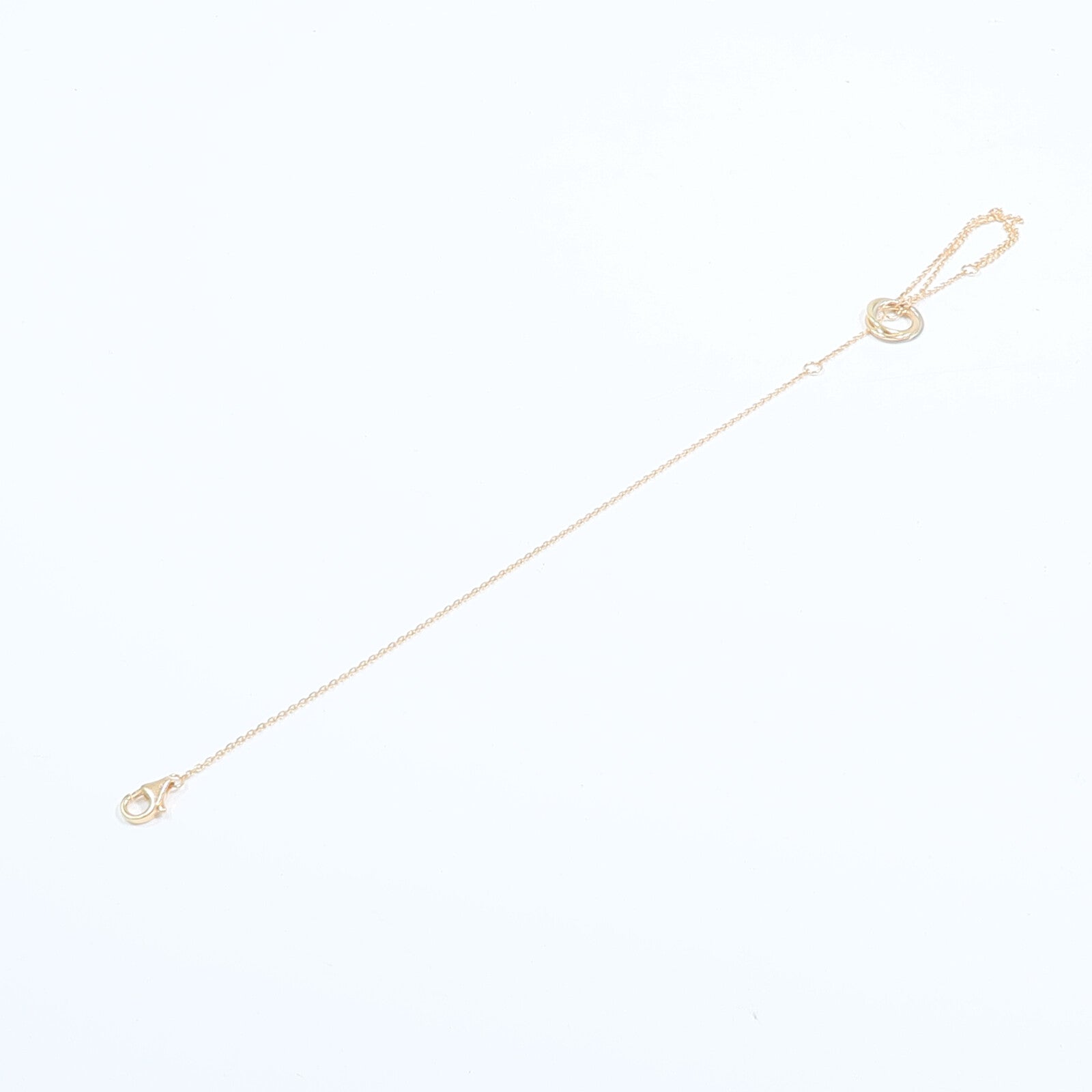 CARTIER 18K玫瑰金/黃金/白金Trinity Bracelet手鏈