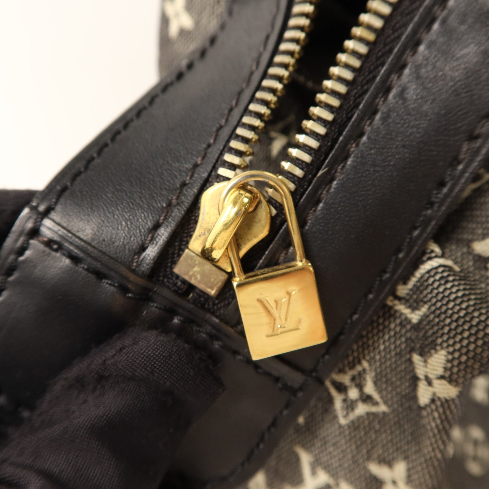LOUIS VUITTON Monogram Mini Lin Josephine PM手挽袋