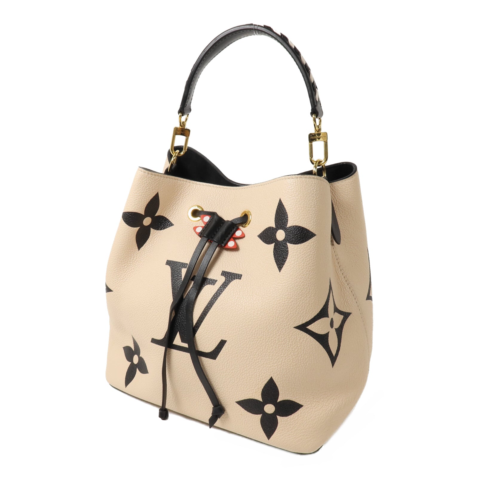 LOUIS VUITTON Monogram Giant/Monogram Empreinte Crafty Neo Noe MM手挽肩背兩用袋