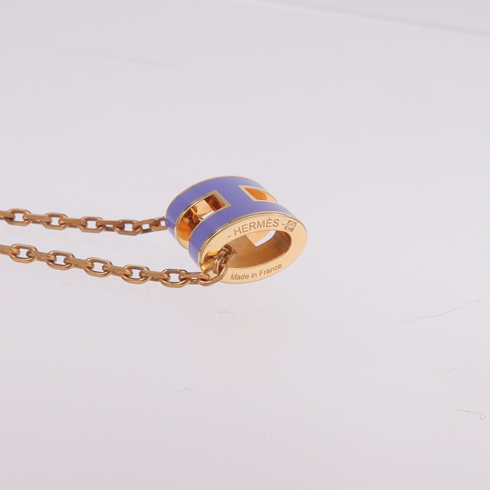 HERMES 金屬Mini Pop H項鍊