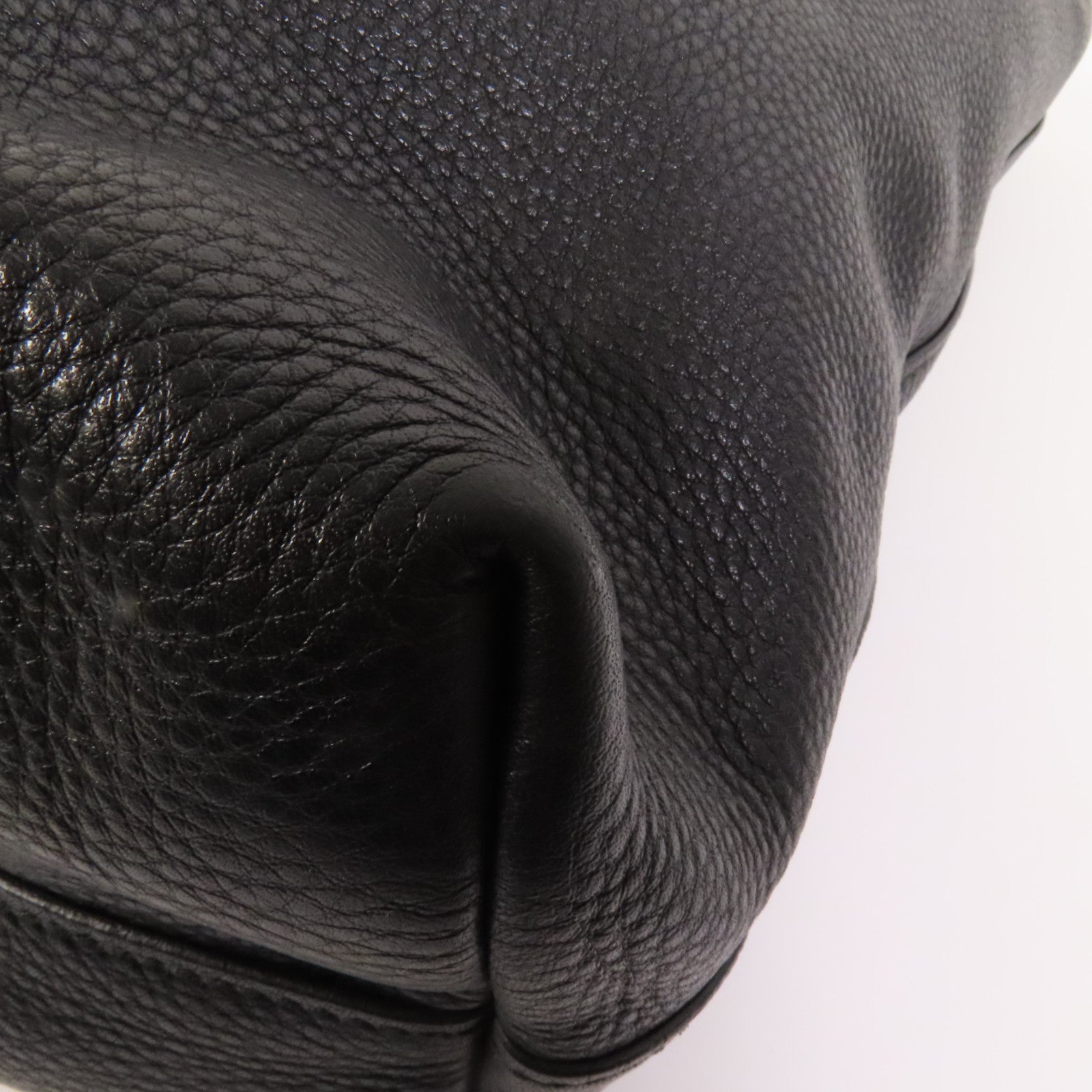 PRADA 牛皮皮革Shoulder Bag金扣手挽肩背兩用袋