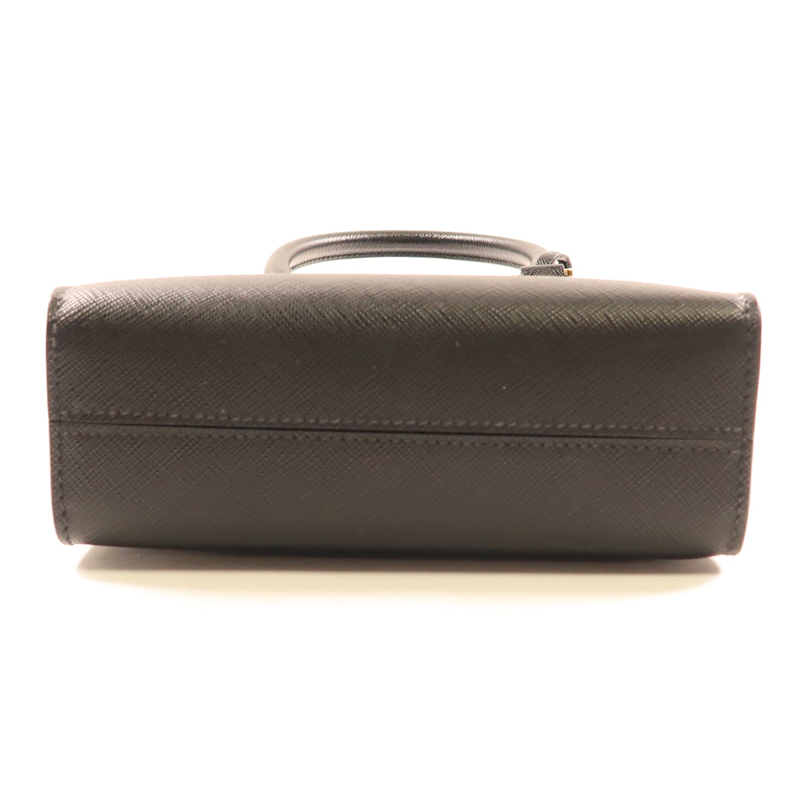 PRADA 牛皮皮革2 way Bag金扣手挽肩背兩用袋