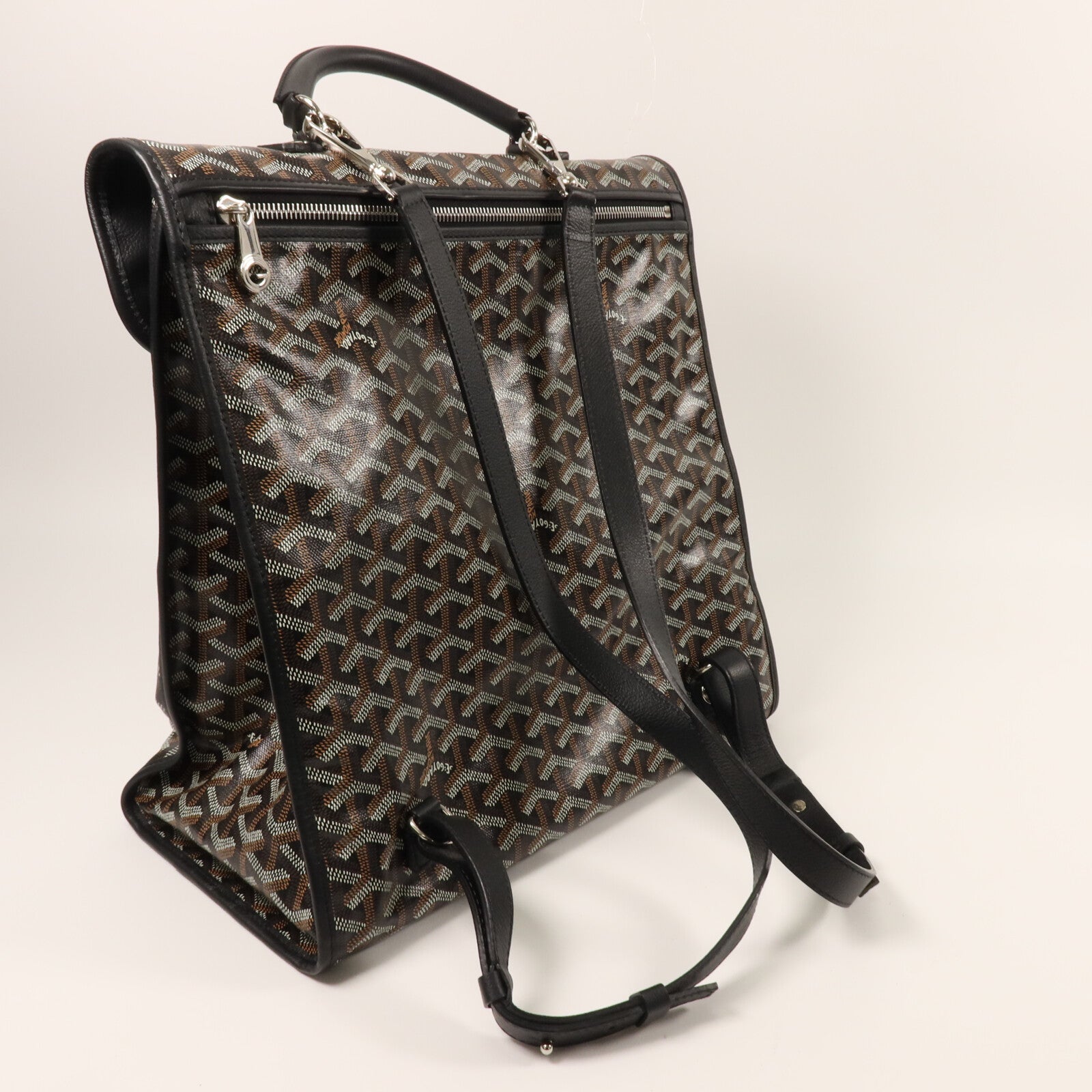 GOYARD 塗層帆布Saint Leger Backpack背包