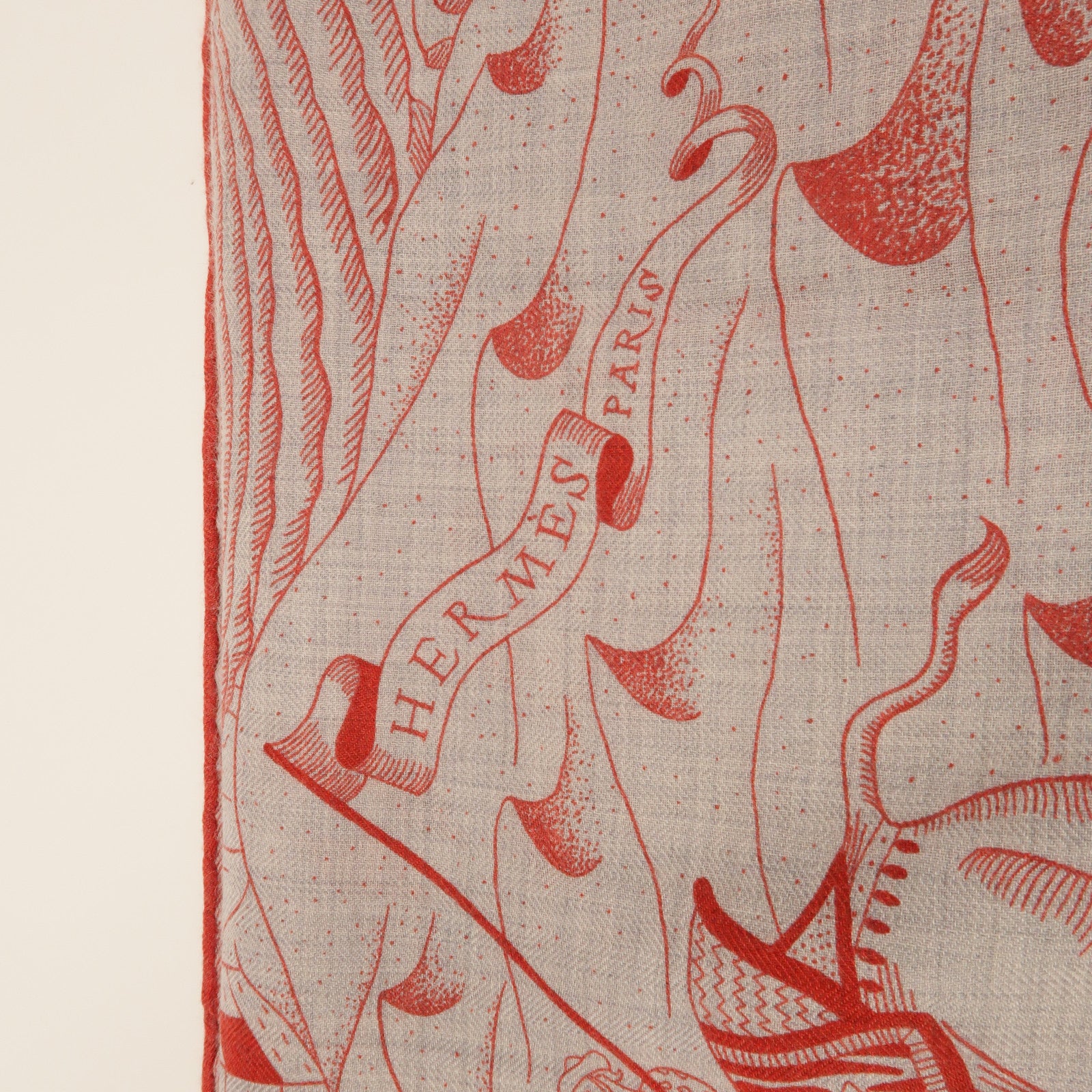 HERMES Cashmere/Silk Cosmographia Universalis Scarf絲巾
