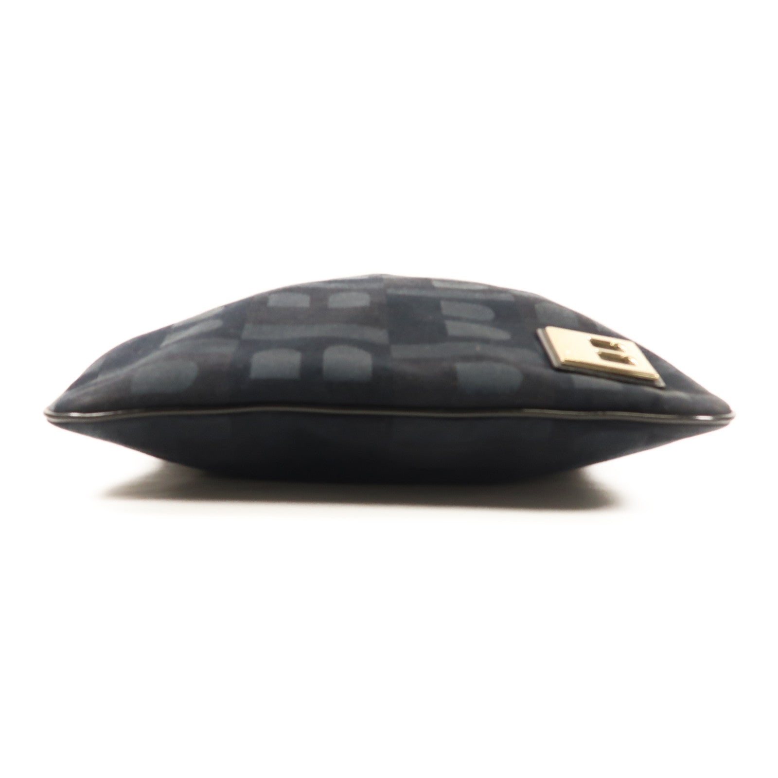 BALLY 帆布Shoulder Bag銀扣肩背袋