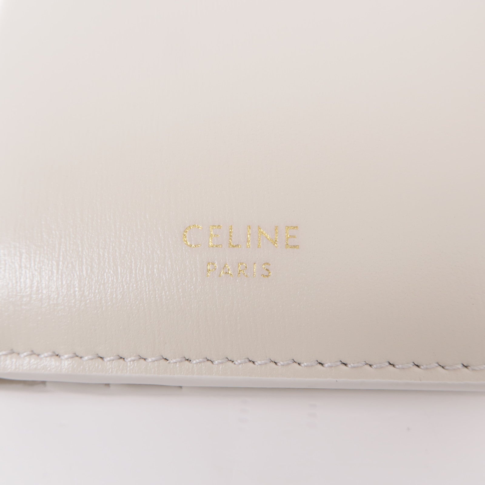 CELINE 牛皮皮革Wallet金扣錢包