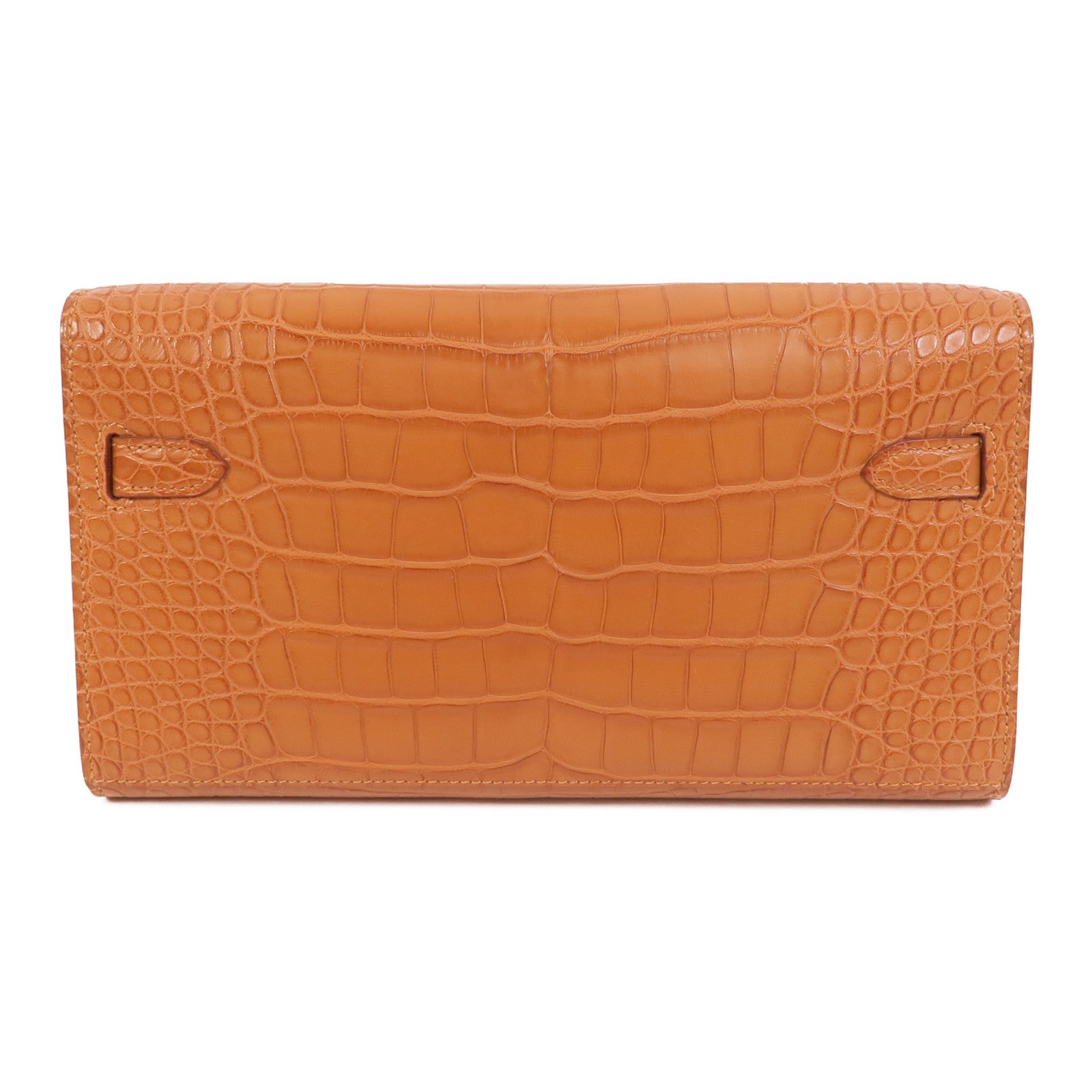HERMES Alligator Mat Kelly To Go肩背袋