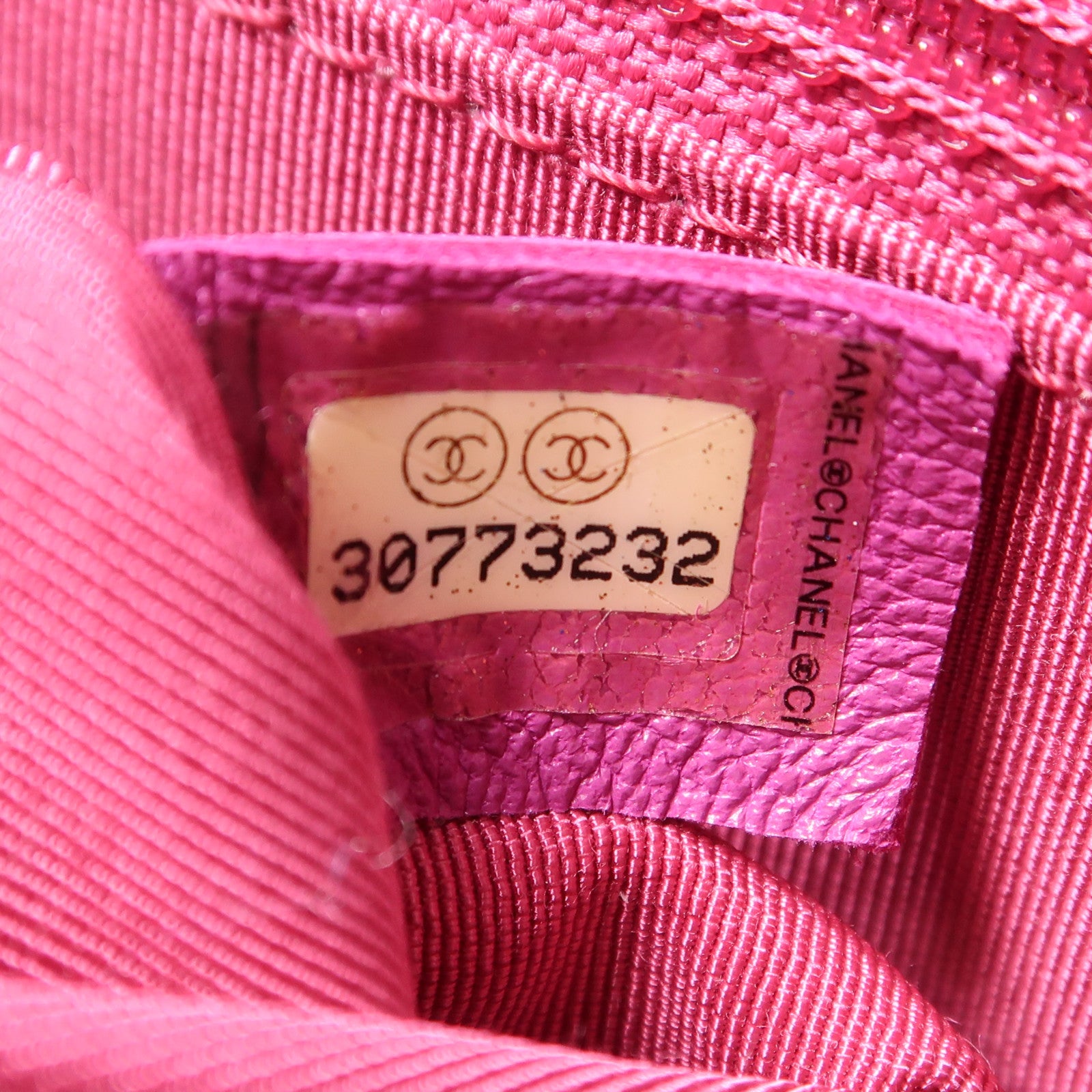 CHANEL 羊皮皮革C19鏈帶手挽肩背兩用袋