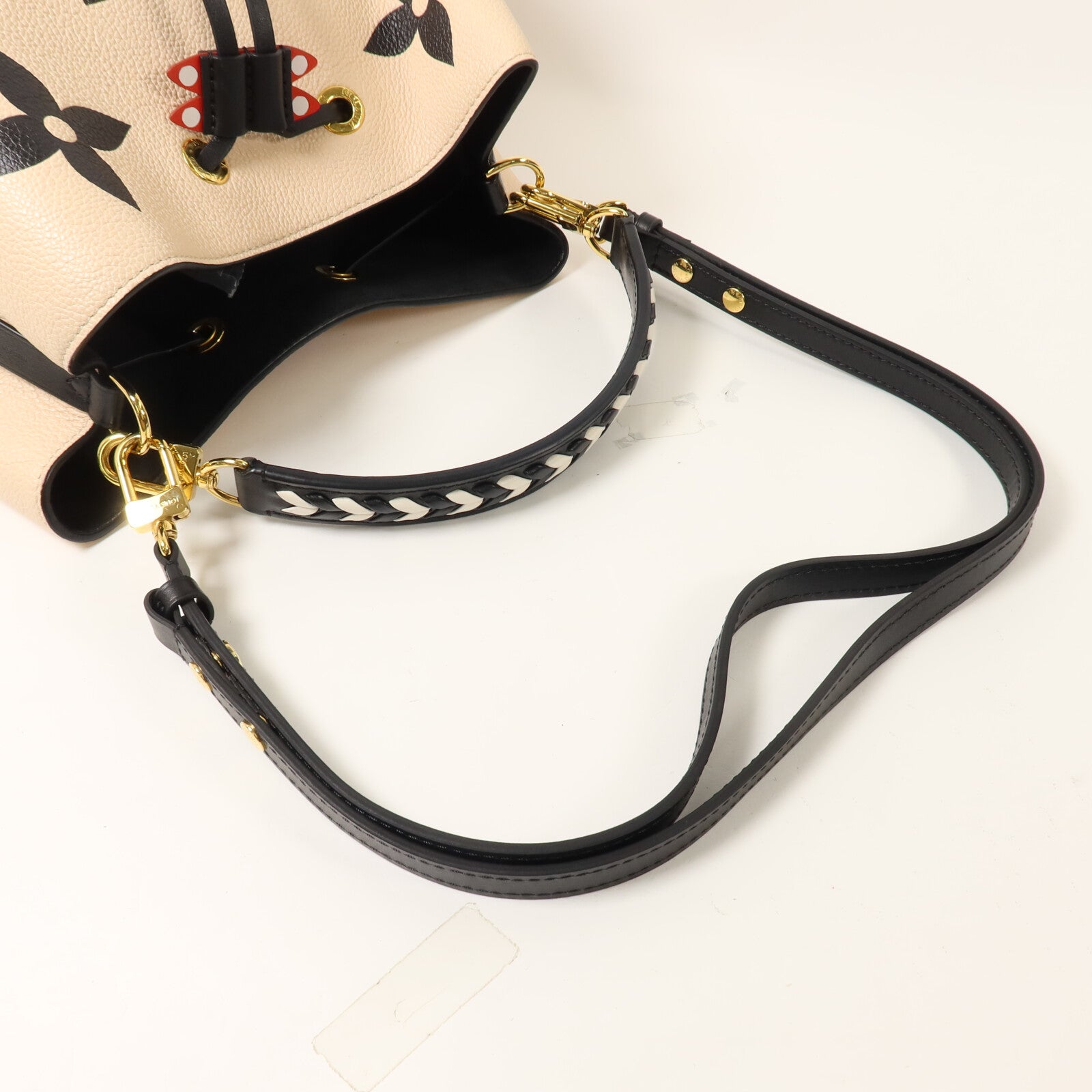 LOUIS VUITTON Monogram Giant/Monogram Empreinte Crafty Neo Noe MM手挽肩背兩用袋