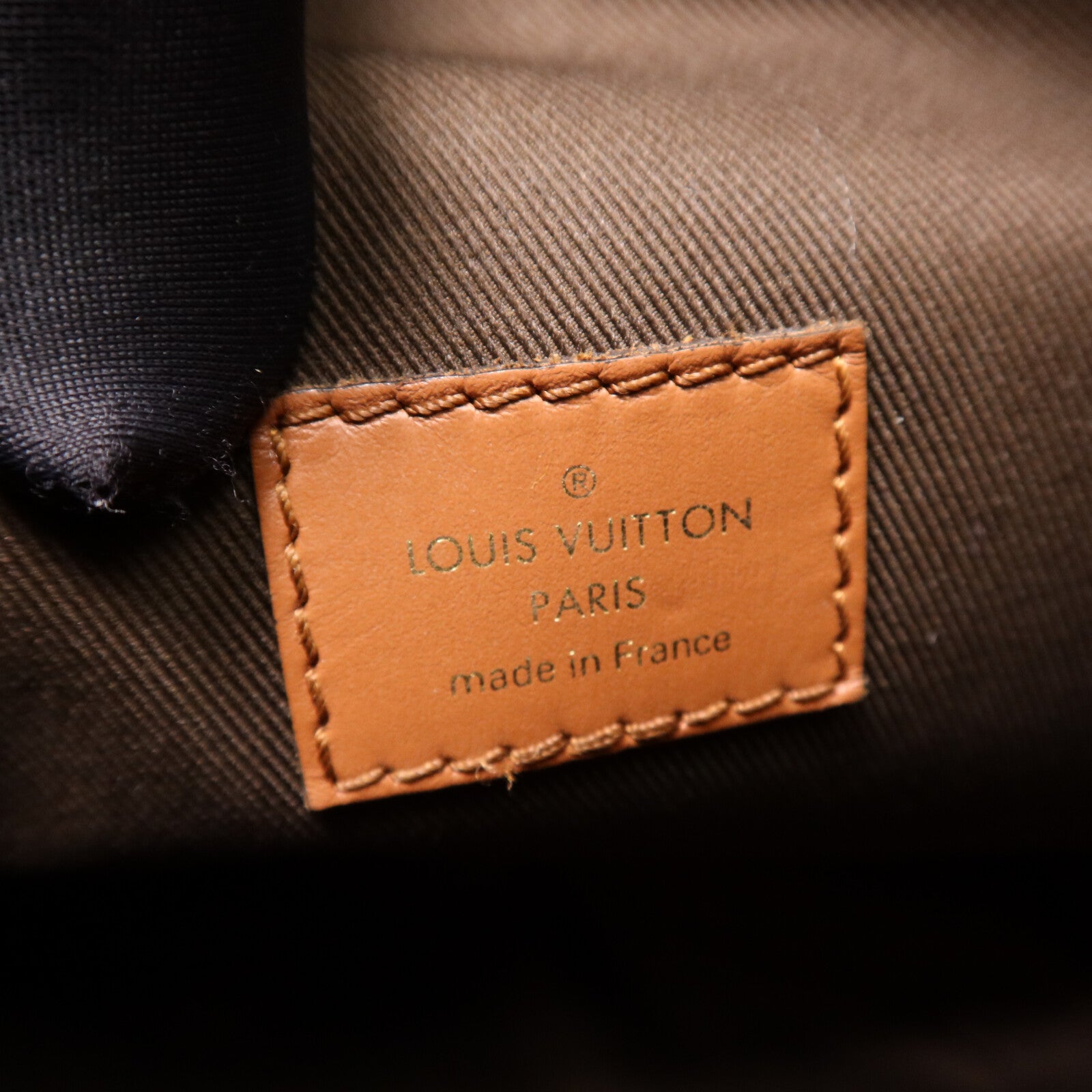 LOUIS VUITTON 【激減優惠】Monogram Reverse Loop Hobo金扣手挽肩背兩用袋棕色