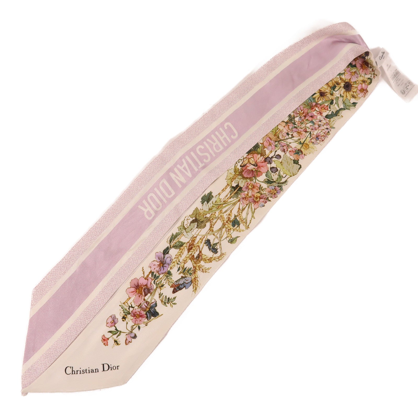 Dior 絲質Scarf絲巾紫色/彩色