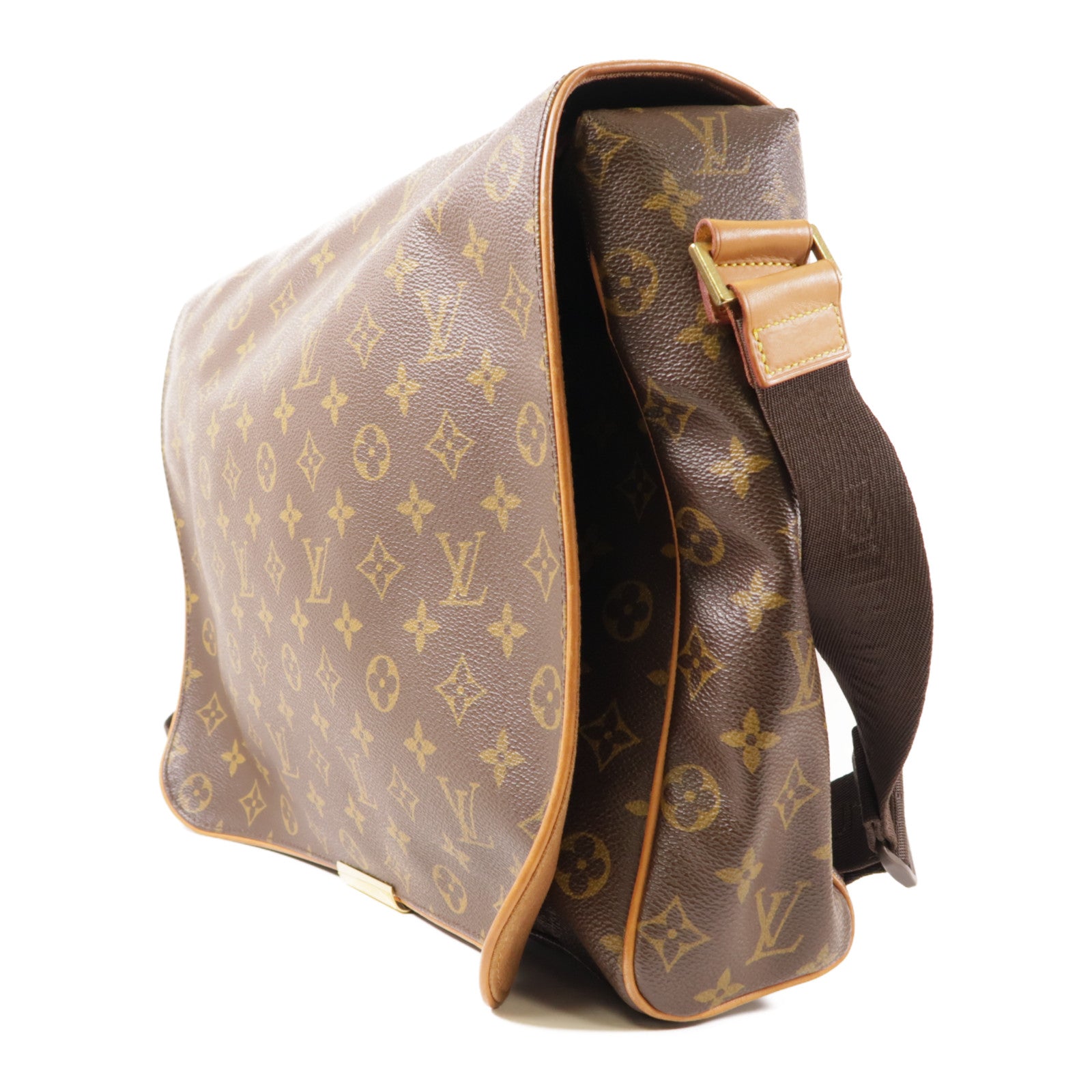 LOUIS VUITTON Monogram Abbesses金扣肩背袋