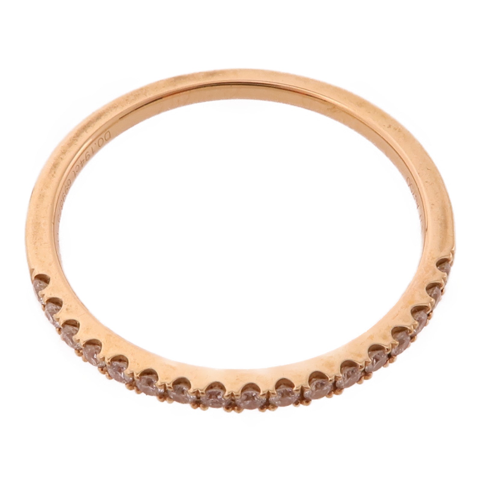 JEWELRY 18K玫瑰金Diamond Ring鑽石戒指US#7.75