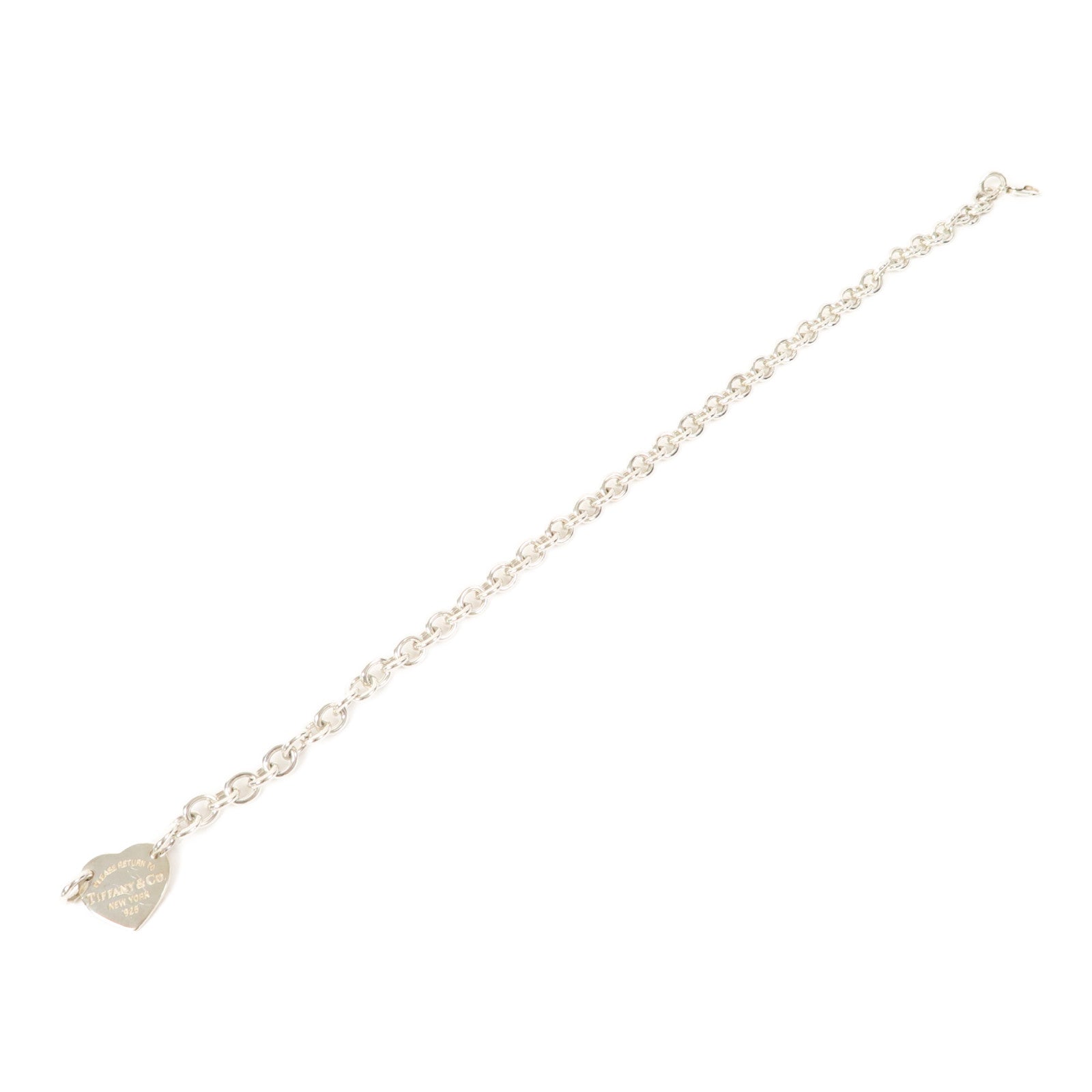 TIFFANY＆CO 925純銀Return to Tiffany Heart Tag Necklace項鍊