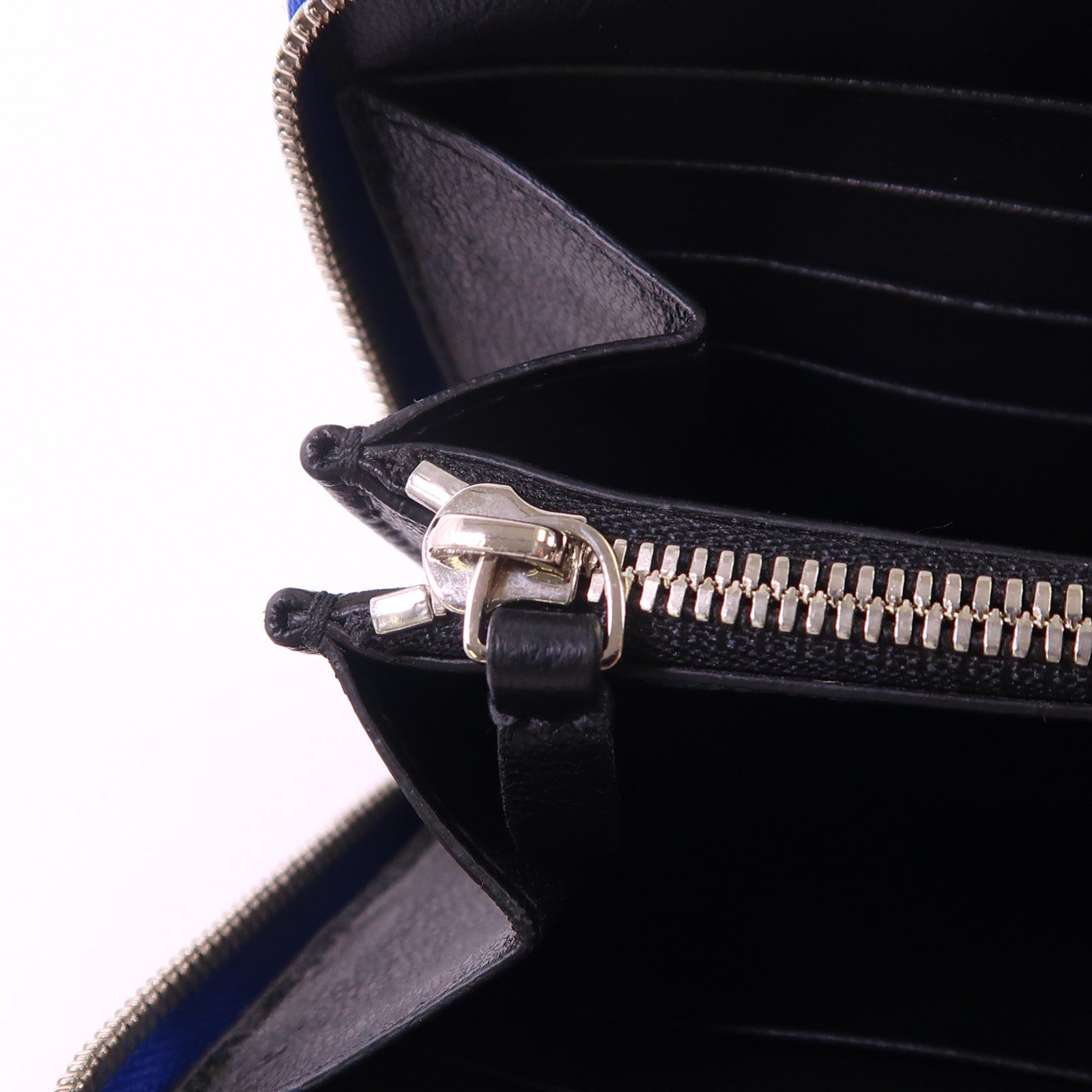 BALENCIAGA 【激減優惠】牛皮皮革Zipper Long Wallet銀扣長錢包
