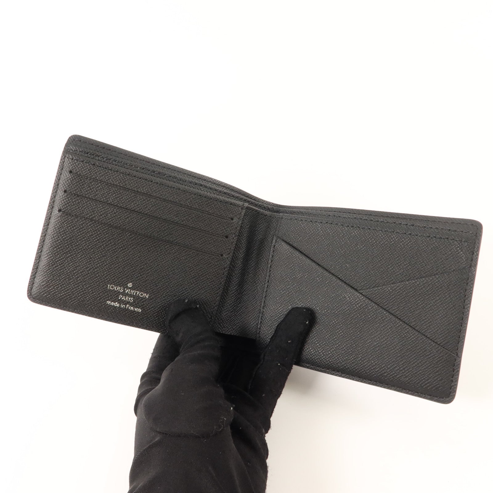 LOUIS VUITTON Monogram Eclipse Multiple錢包