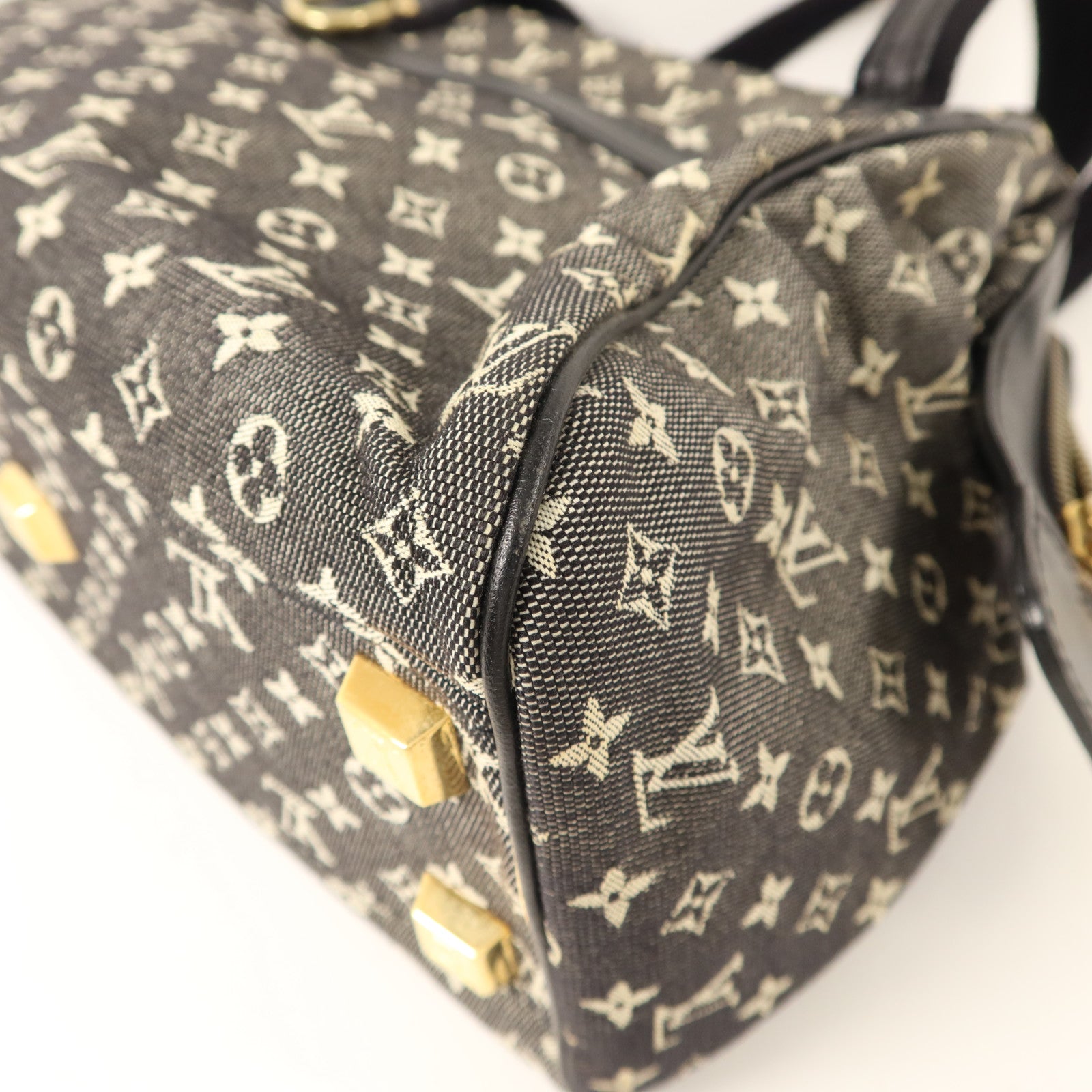 LOUIS VUITTON Monogram Mini Lin Josephine PM手挽袋