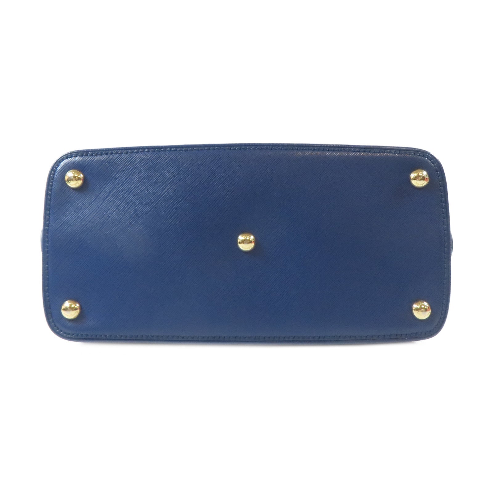 Salvatore Ferragamo 牛皮皮革2 Way Shoulder金扣手挽肩背兩用袋藍色