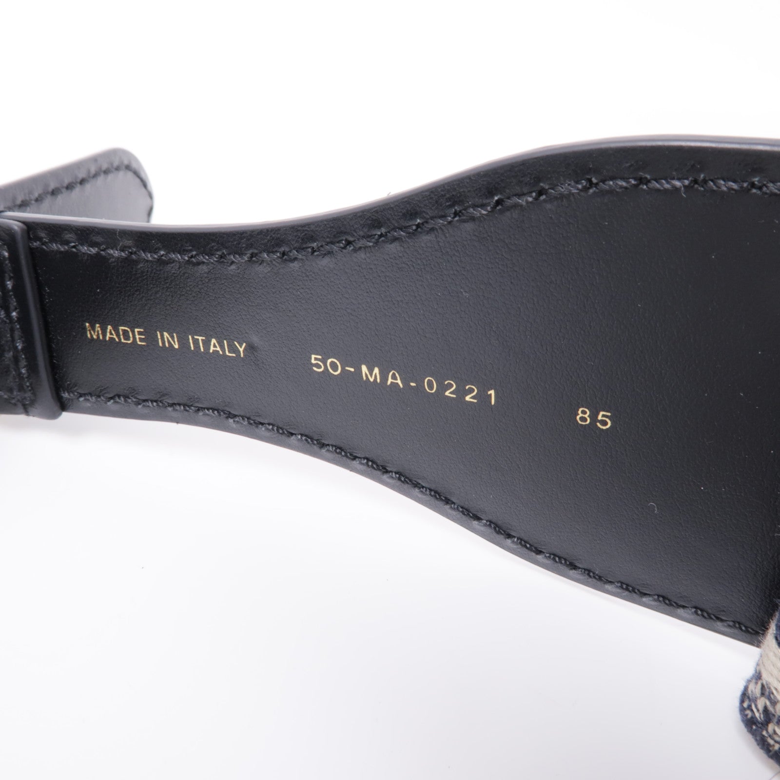 Dior 【激減優惠】帆布Belt藍色/白色