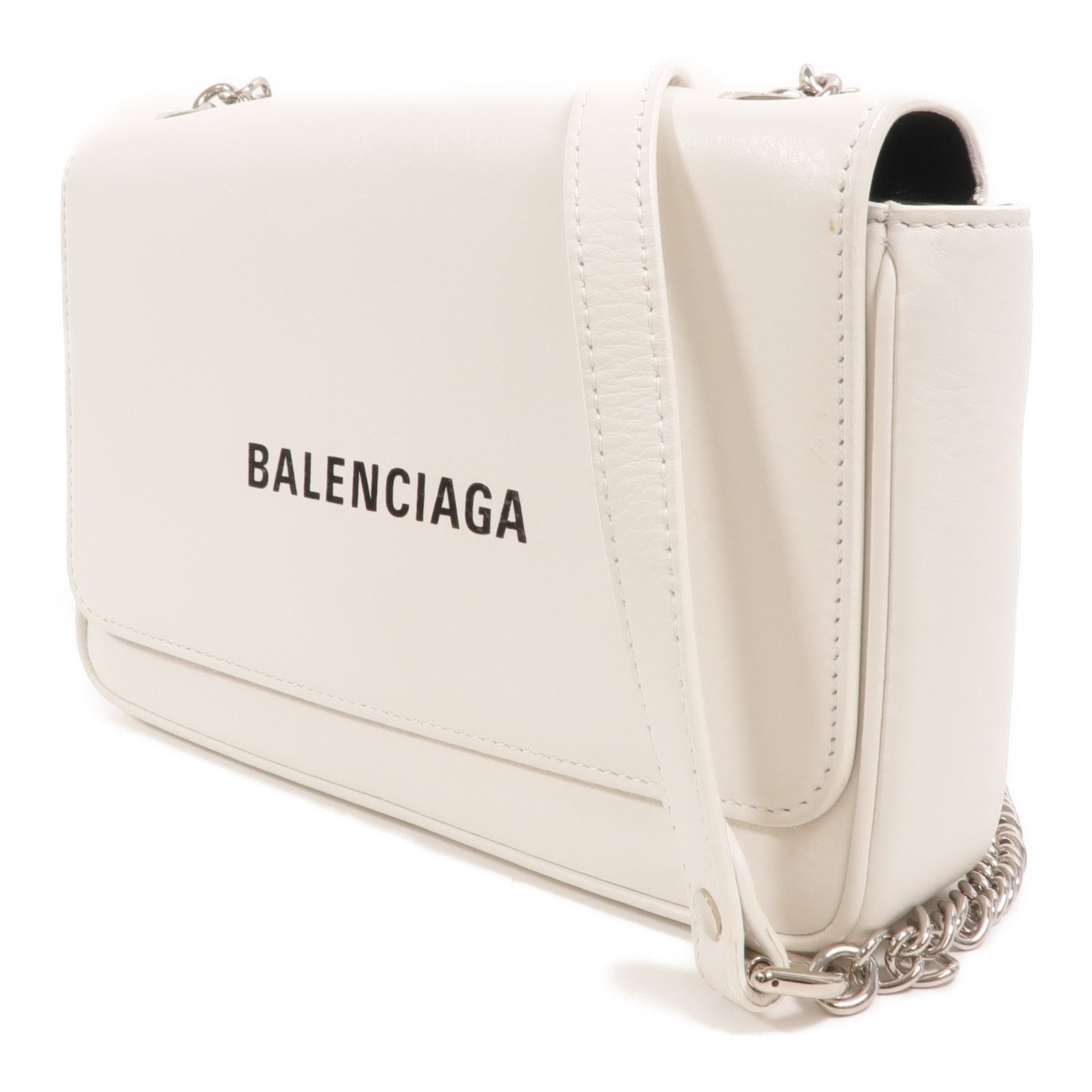 BALENCIAGA 牛皮皮革Everyday鏈帶肩背袋