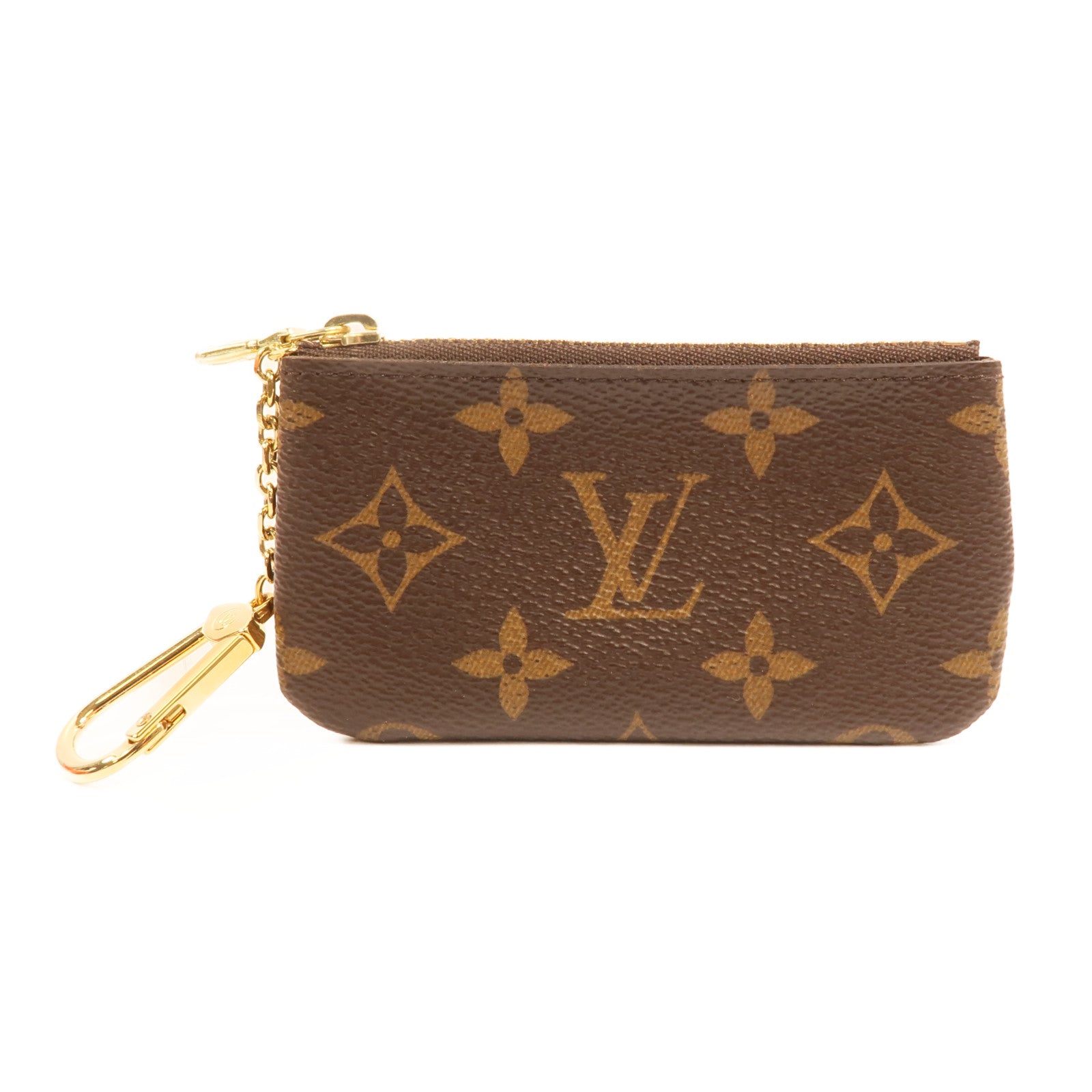 LOUIS VUITTON Monogram Key Pouch金扣鎖匙包