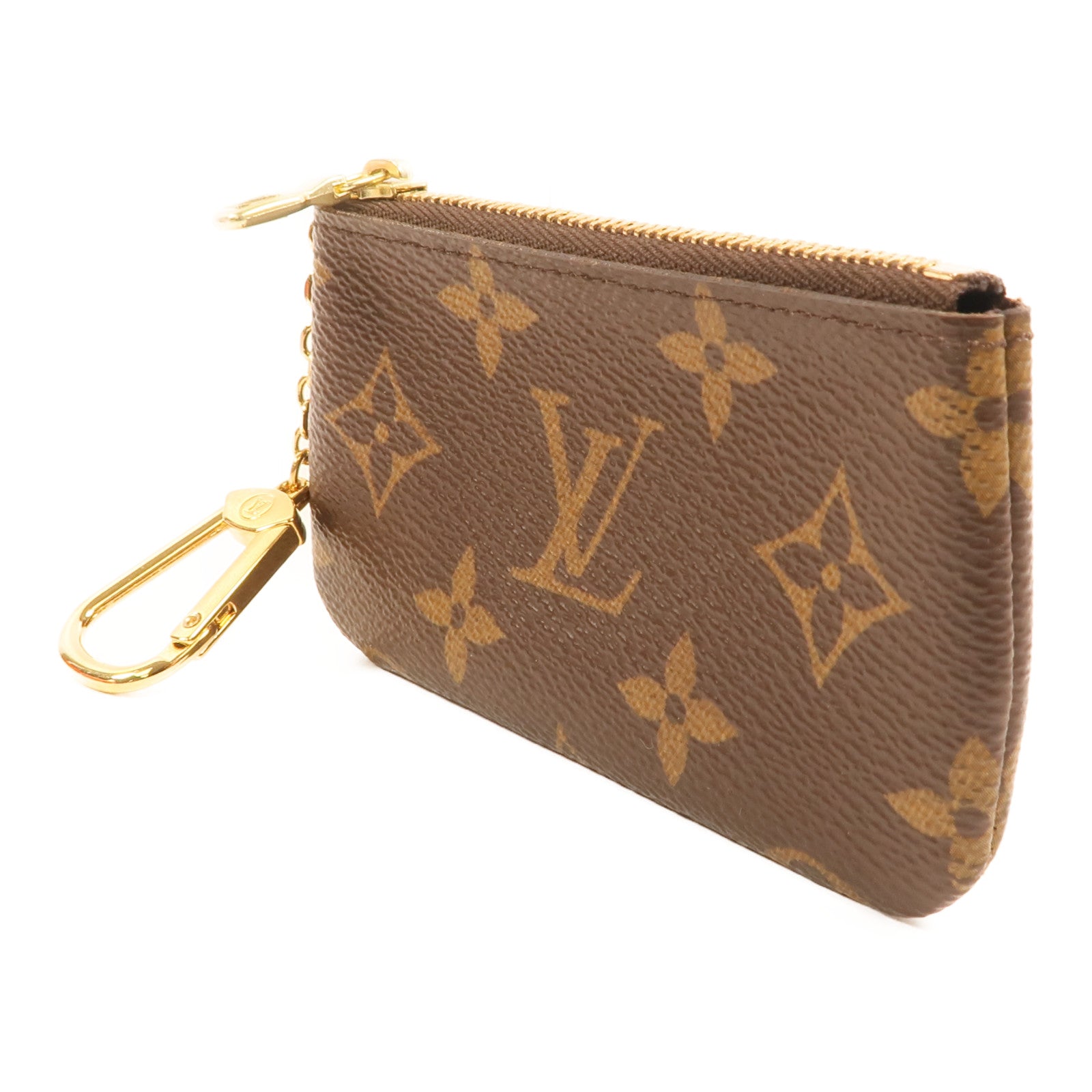 LOUIS VUITTON Monogram Key Pouch金扣鎖匙包
