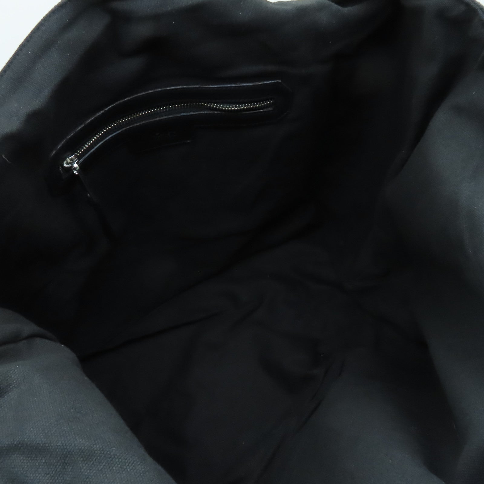 SELECTION 【激減優惠】帆布Karl Lagerfeld Tote Bag銀扣手挽袋黑色