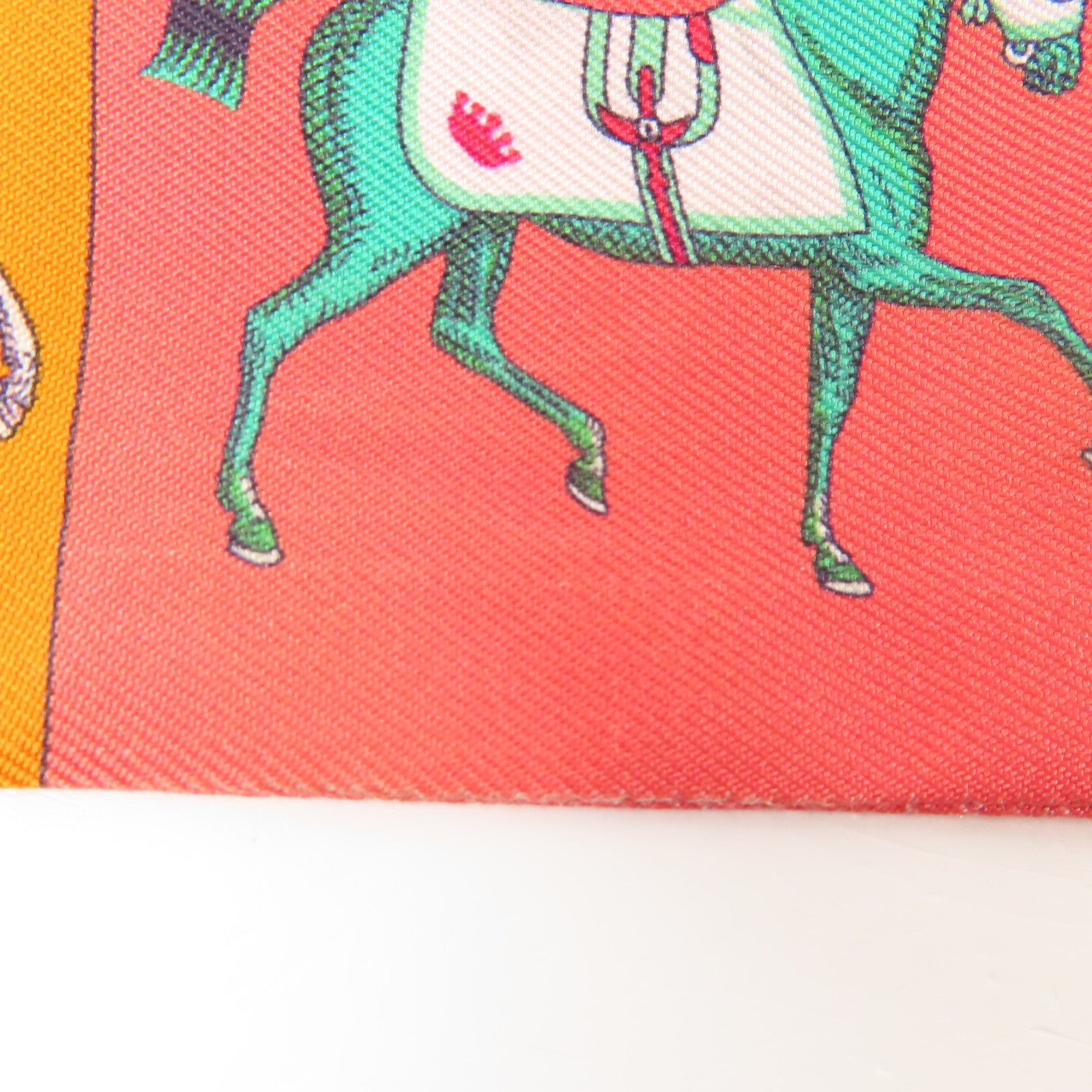 HERMES 絲質Twilly絲巾
