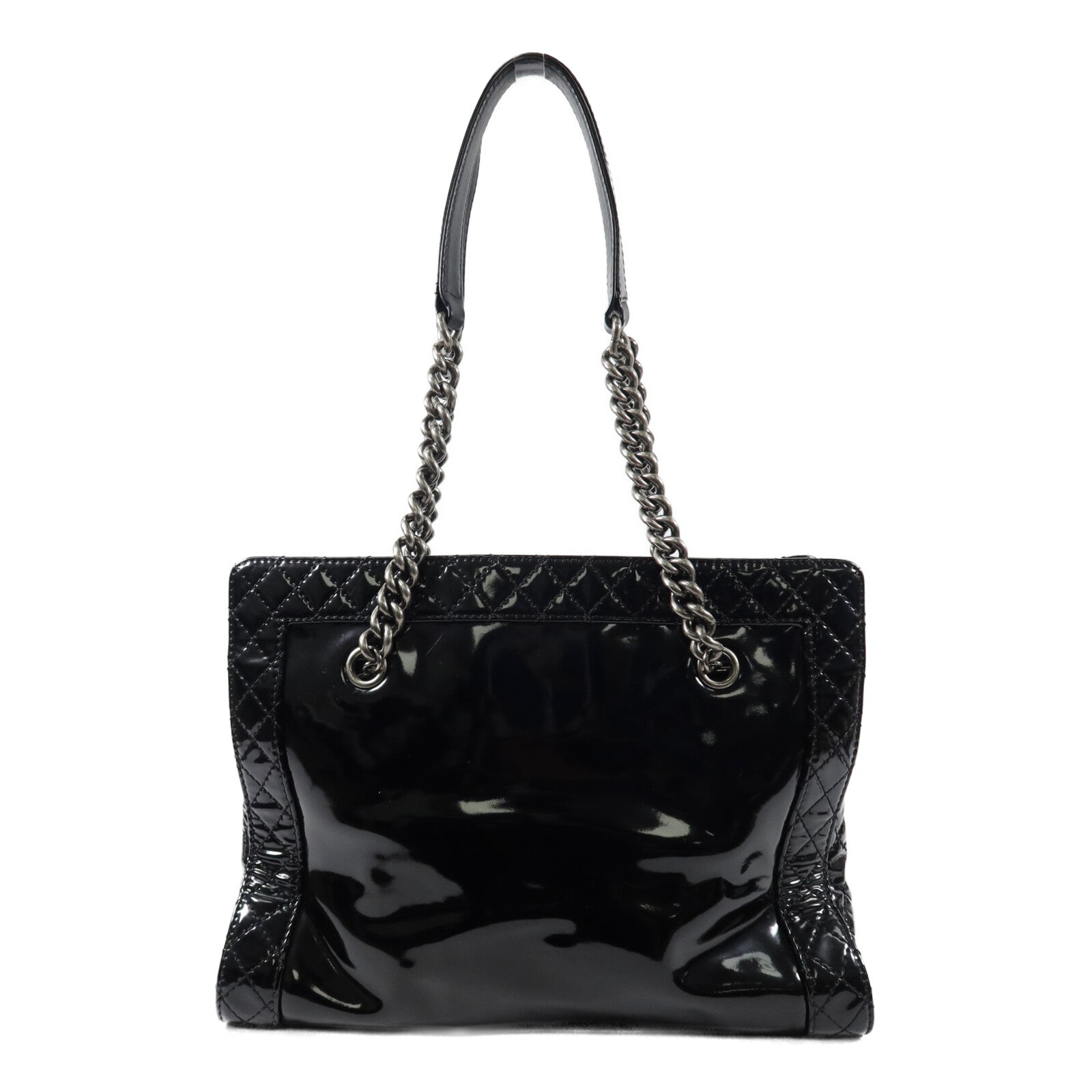 CHANEL 漆皮皮革Boy Tote Bag手挽袋