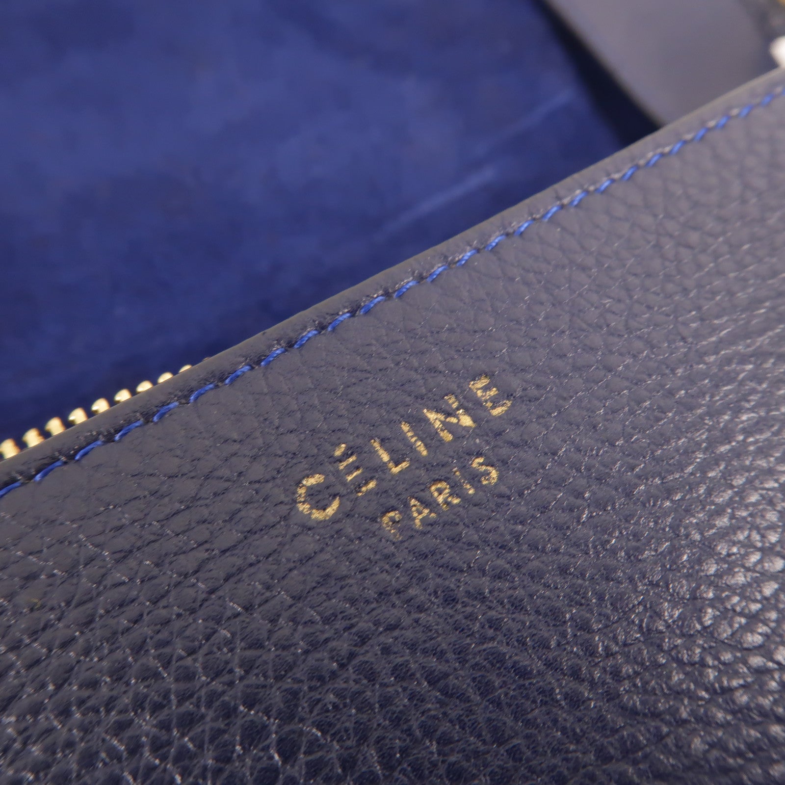 CELINE 牛皮皮革Blade Flap Bag肩背袋