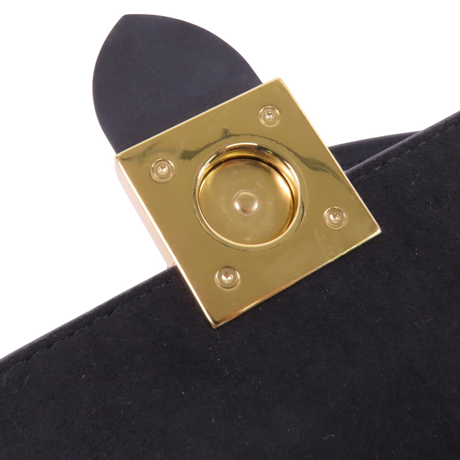 LOUIS VUITTON Monogram Locky BB金扣手挽肩背兩用袋