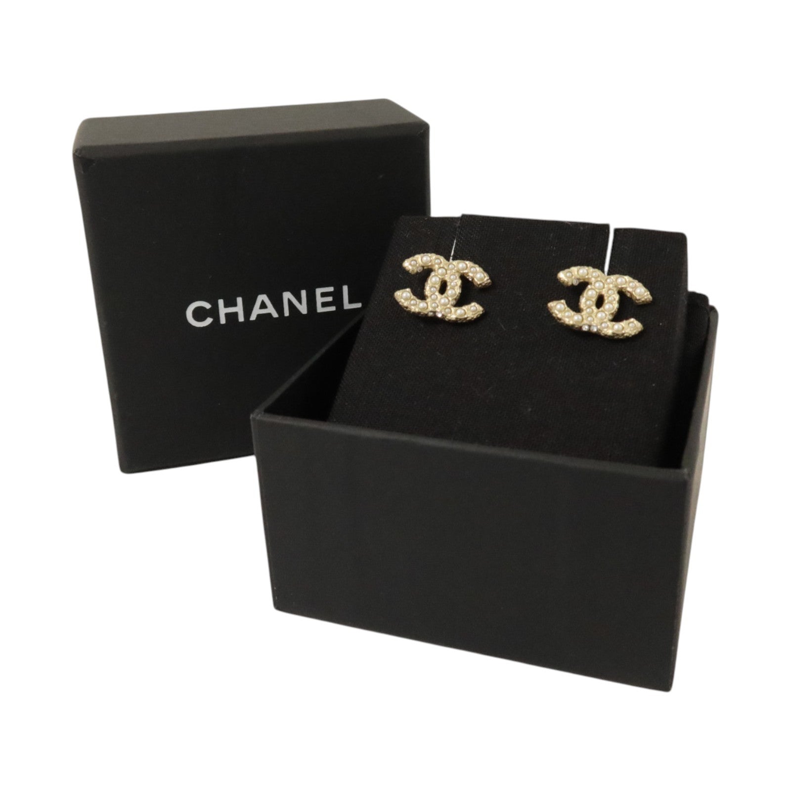 CHANEL 金屬/PVC Earrings耳環