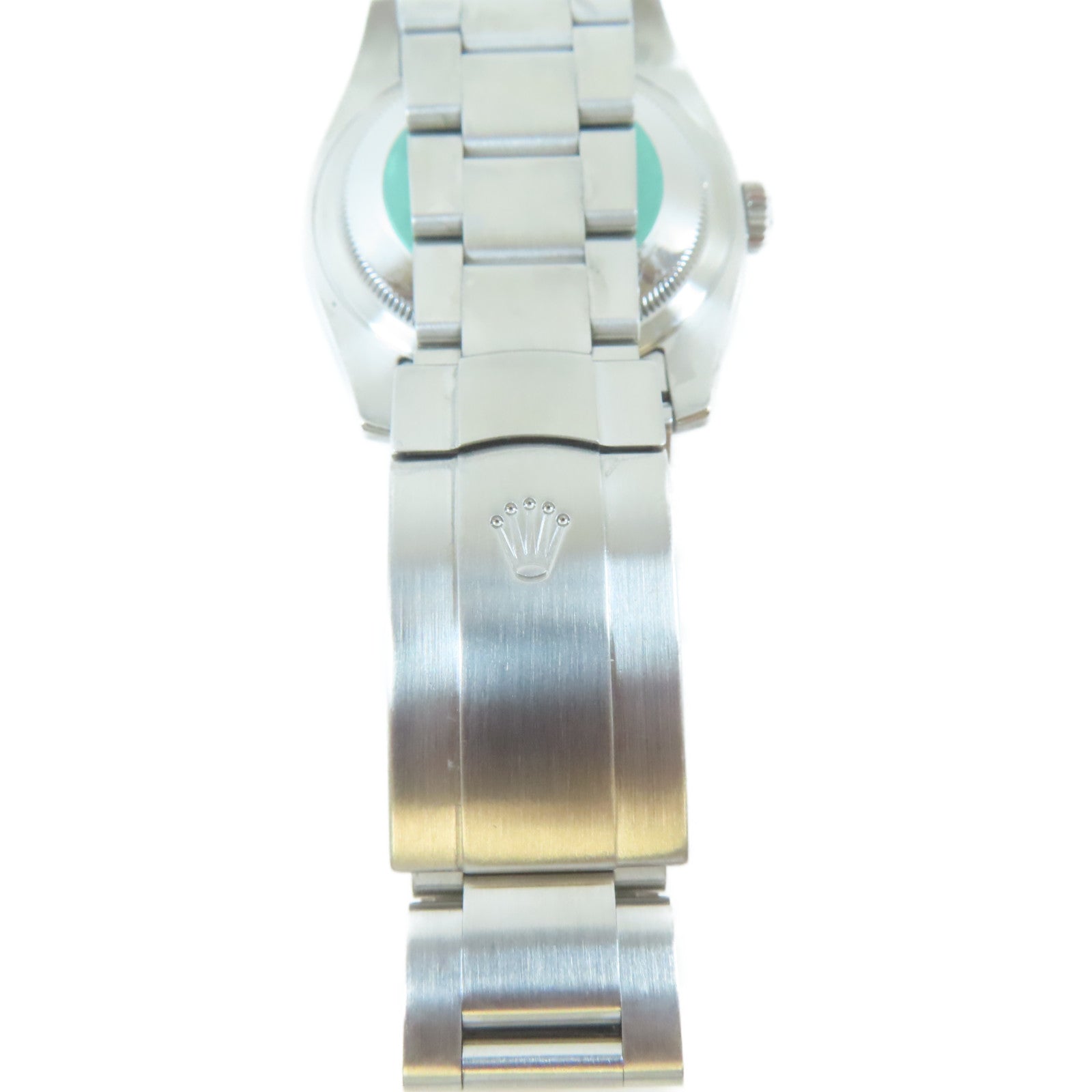 ROLEX Oyster Perpetual 36不鏽鋼手錶自動機芯銀色/藍色