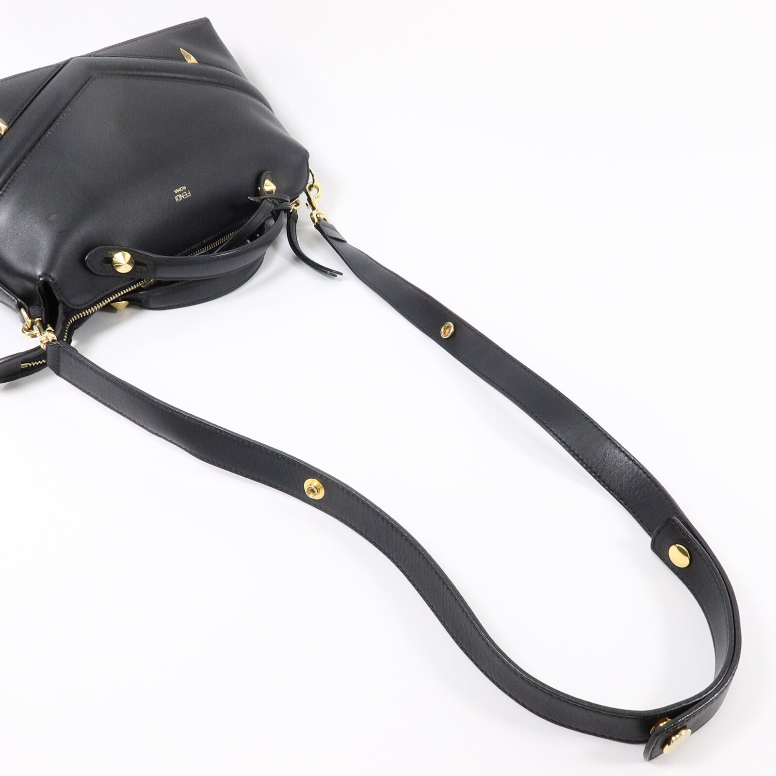 FENDI 牛皮皮革By The Way手挽肩背兩用袋