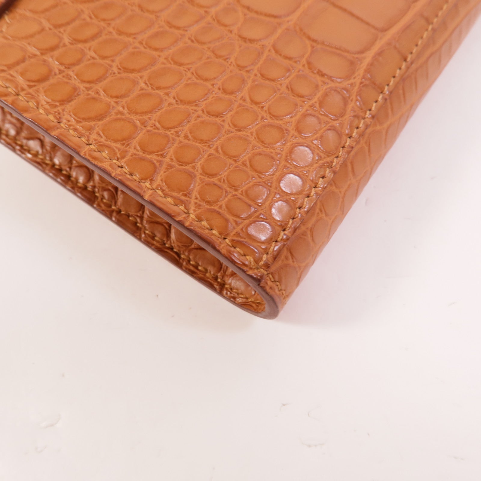 HERMES Alligator Mat Kelly To Go肩背袋