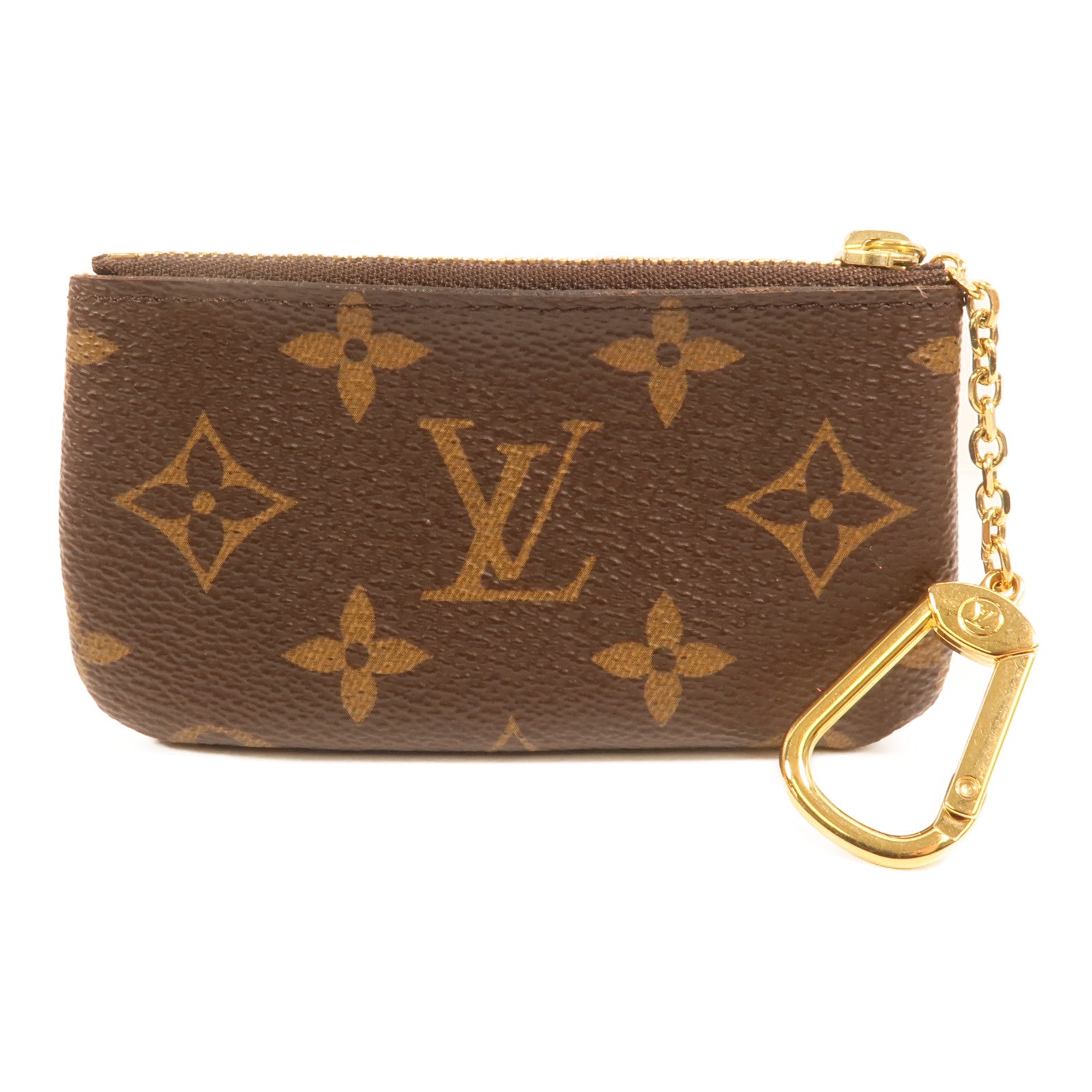 LOUIS VUITTON Monogram Key Pouch金扣鎖匙包
