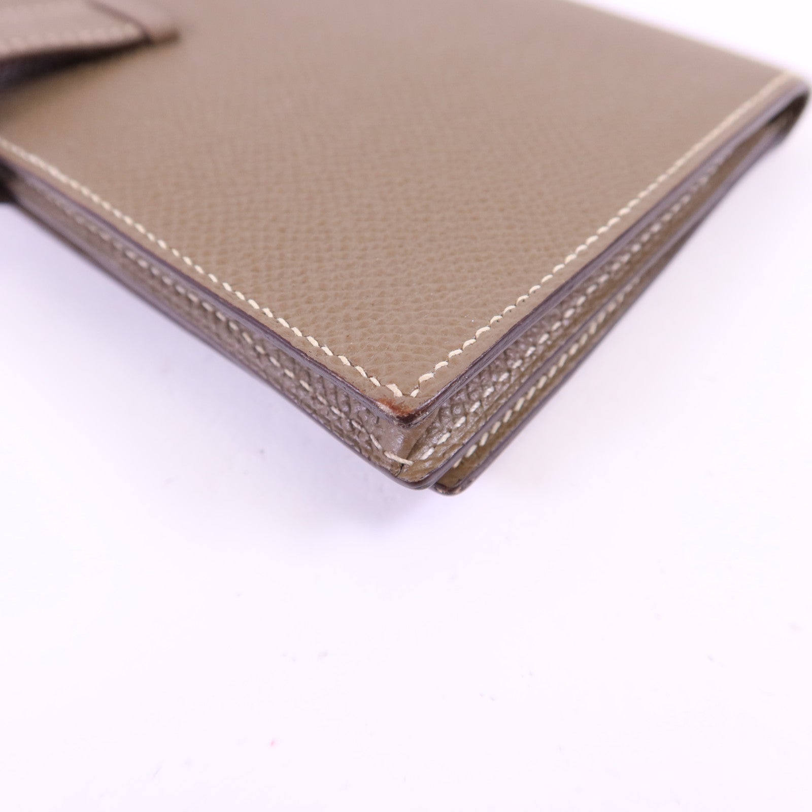 HERMES Epsom皮革Bearn Long Wallet金扣長錢包